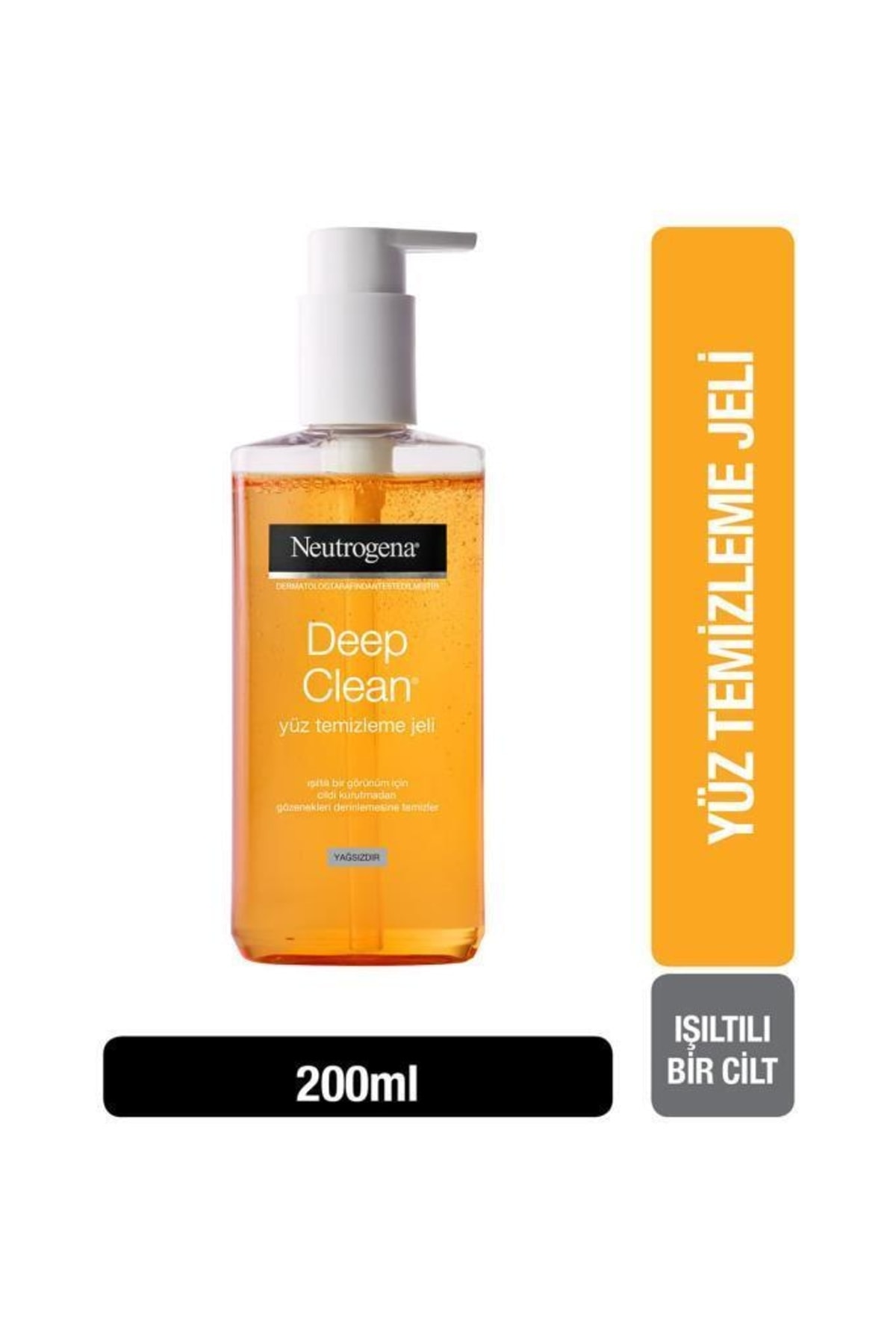 Neutrogena Deep Clean Yüz Temizleme Jeli, 200 ml