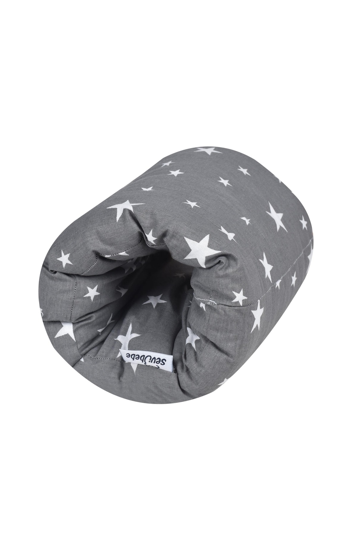 Sevi Bebe Pratik Emzirme Yastığı Art-208 Gri Yıldız fotoğrafı 3 (önizleme)