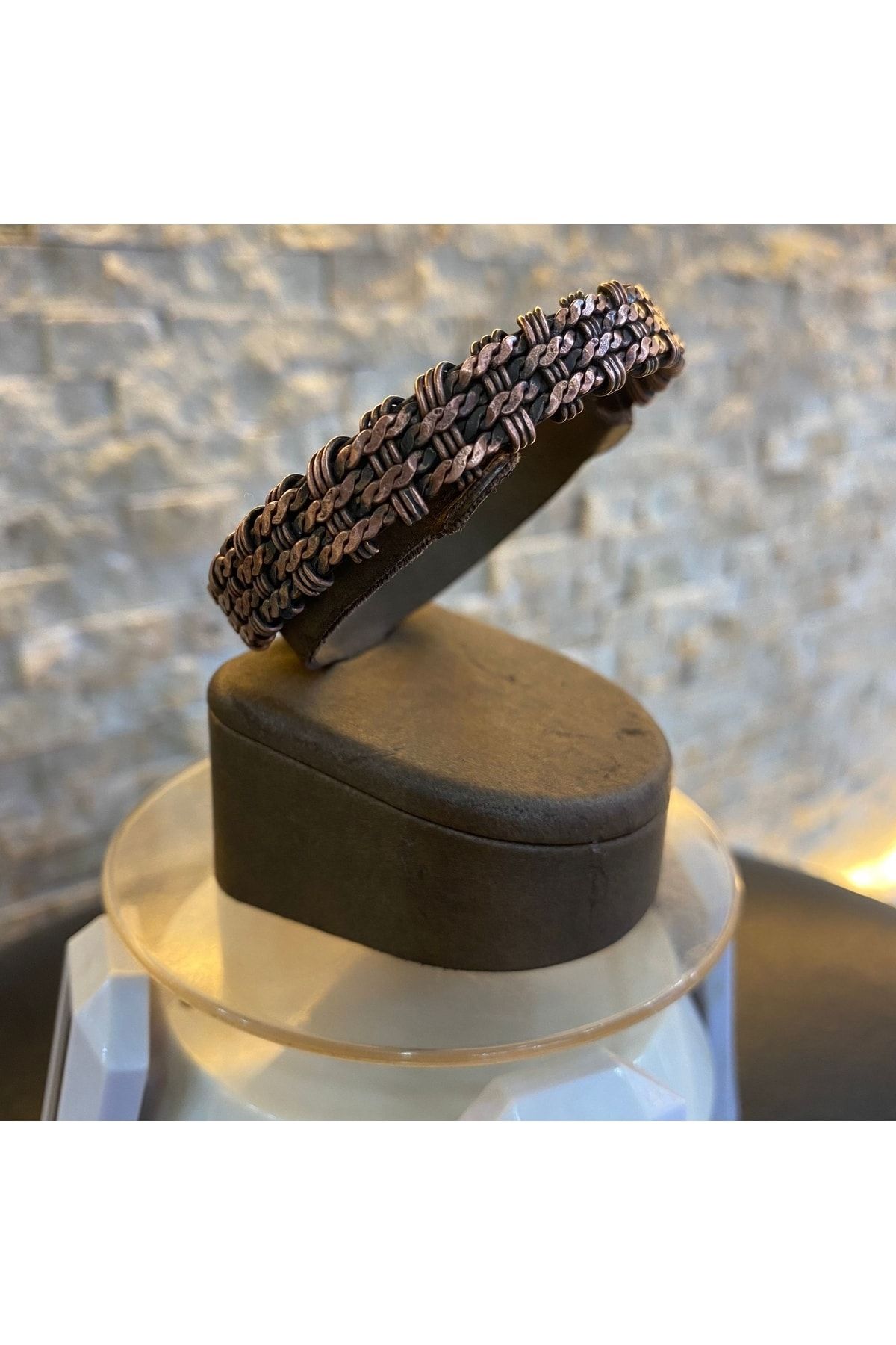 Viking Style %100 Bakır Unisex Bileklik