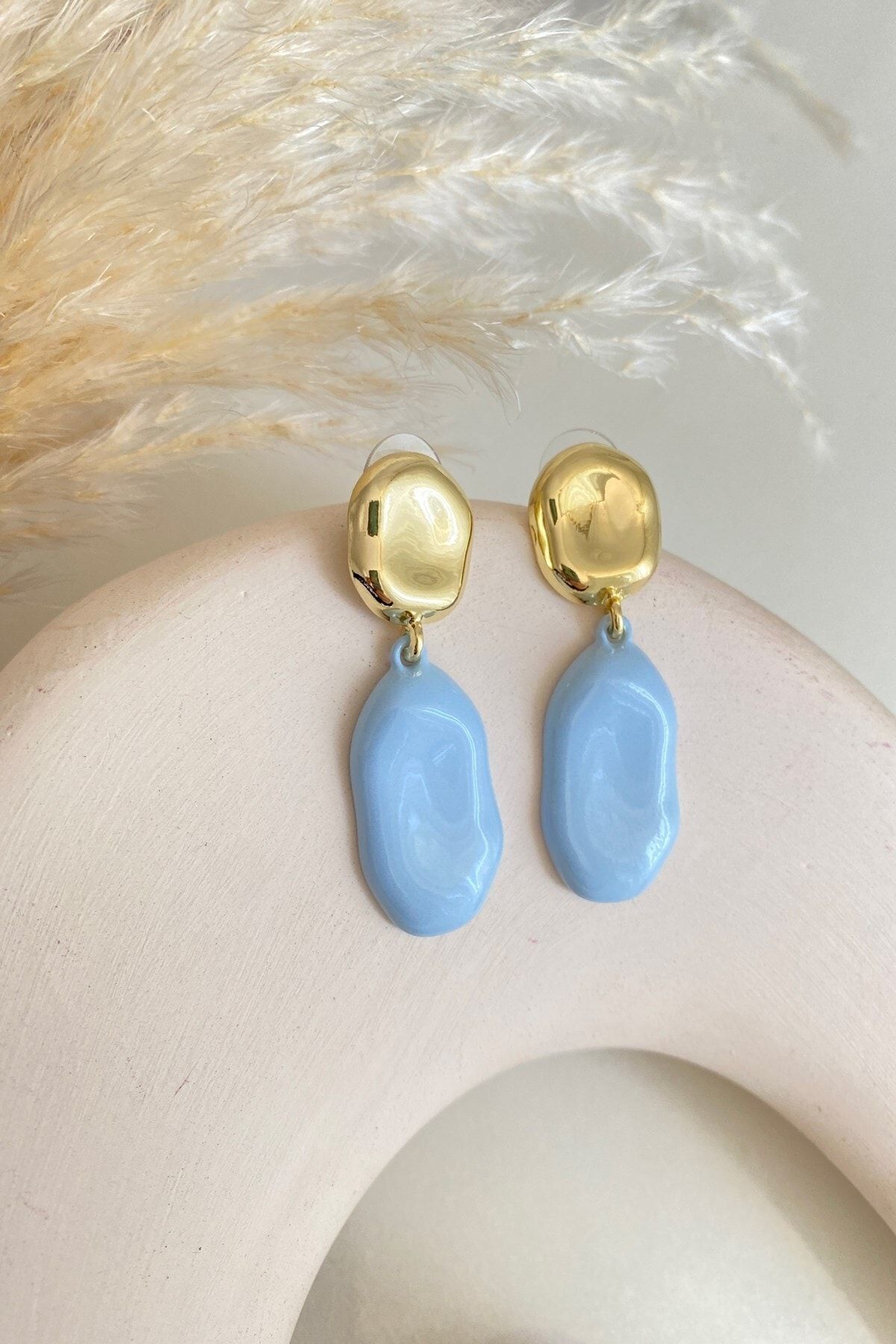 Resin on sale earrings trend