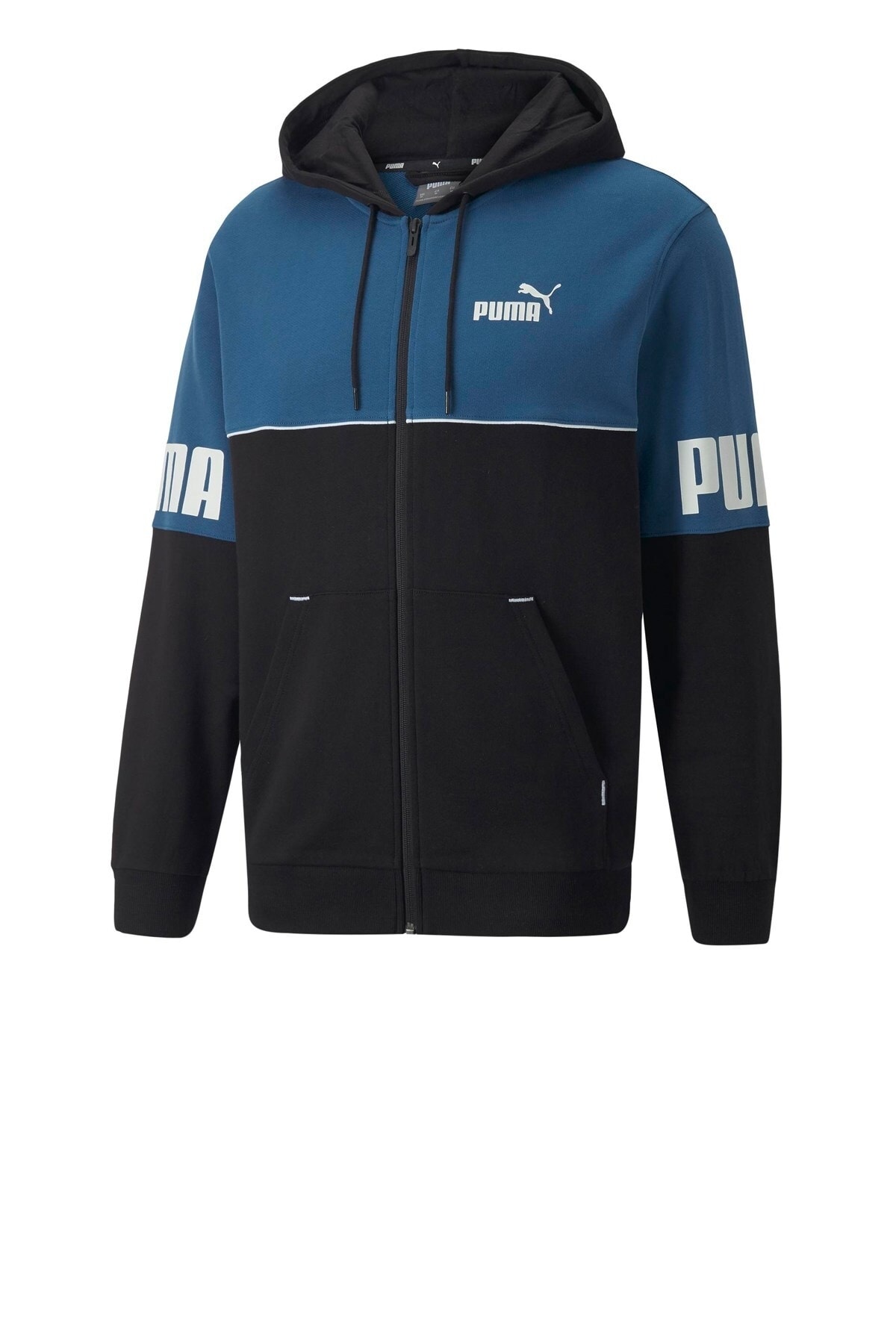 Puma Power Colorblock Full-zip Erkek Sweatshirt 84984217