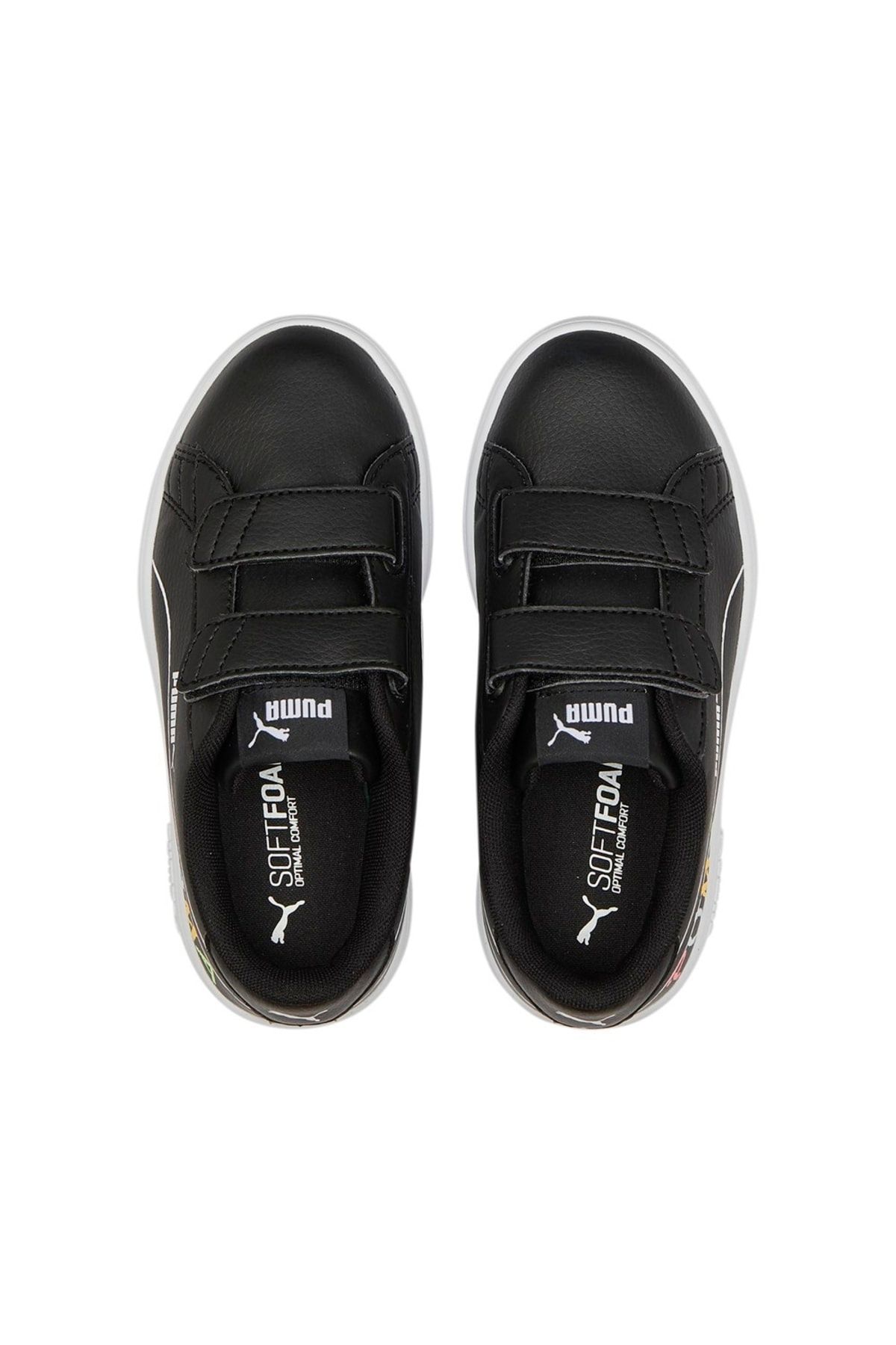 Puma Smash V2 Home School مشکی یونیسکس Kids کفش ورزشی