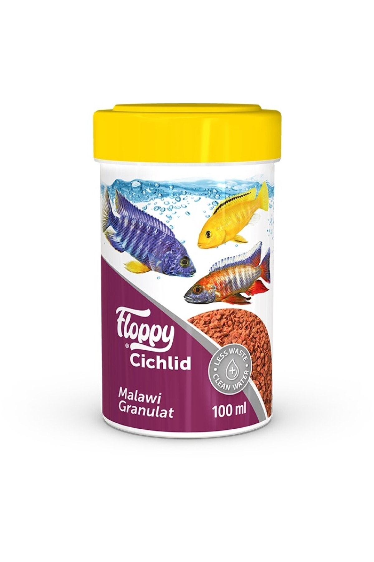 Floppy Cichlid Malawi Granulat 100ml Flp018