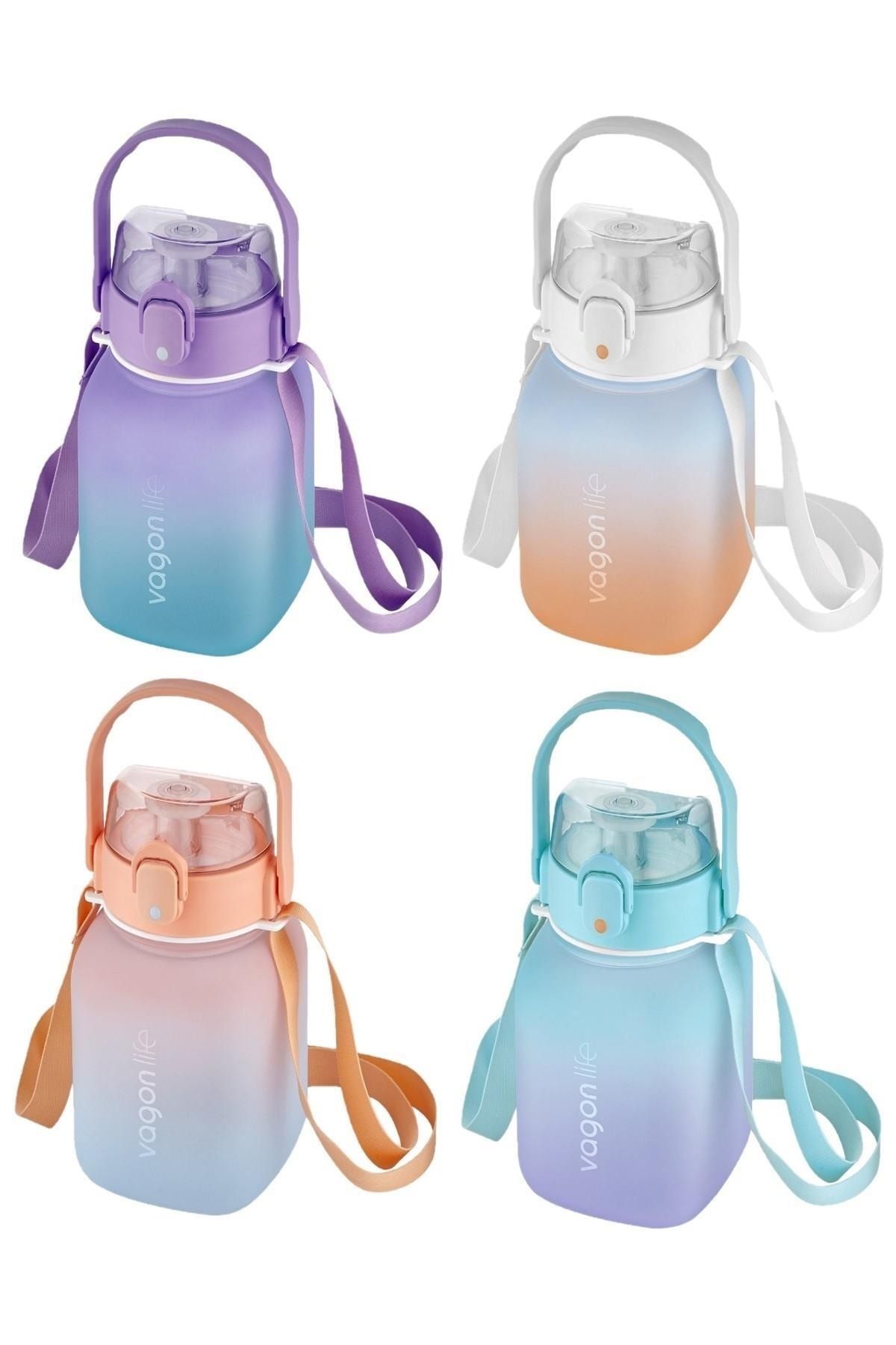 قمقمه ورزشی نارنجی دخترانه و پسرانه بچگانه 1100 میل HINGER PIPETLI PIPER FREE COLOR SOFTTUCH CURRENT Vagonlife