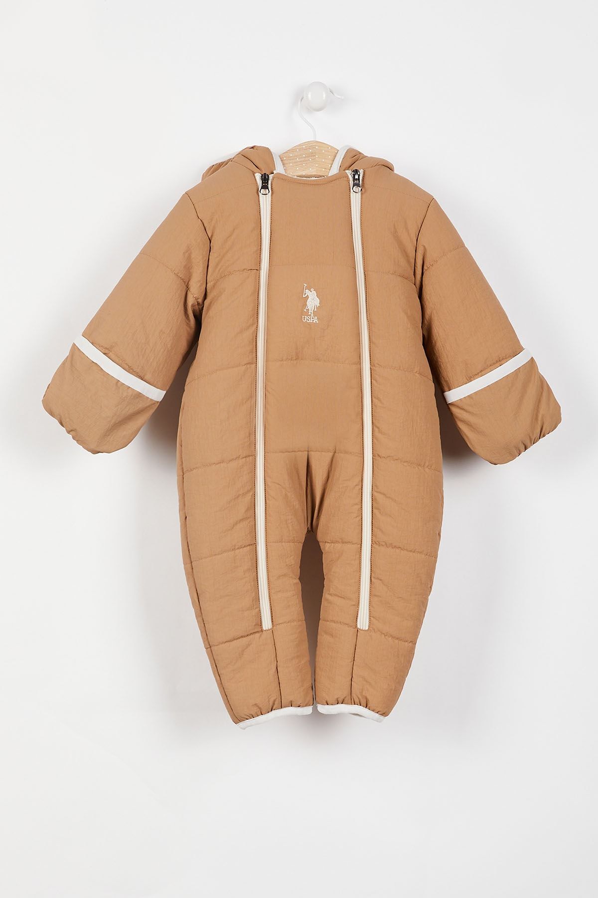 U.S. Polo Assn. پایه. کت Polo Assn دارای مجوز Camel Baby Cosmonaut