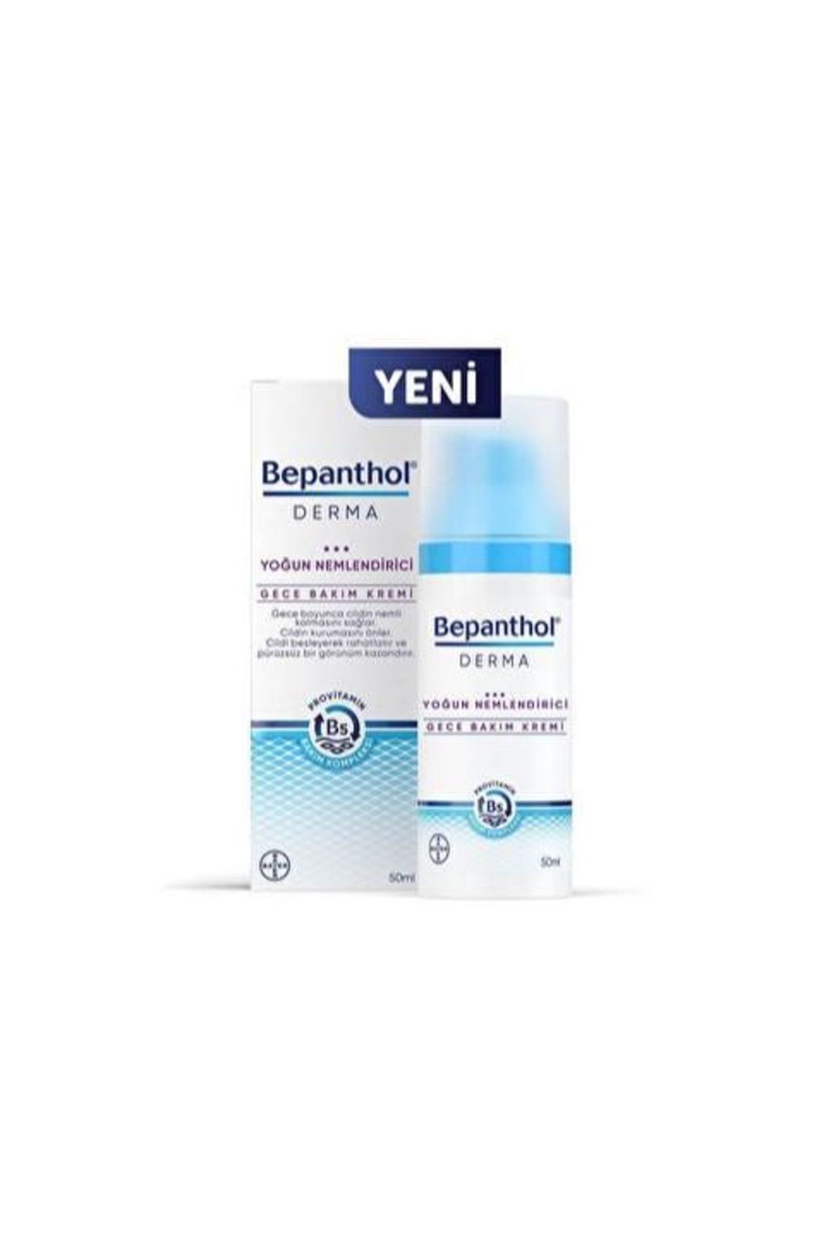 کرم شب مرطوب کننده درما 50 میلی لیتر Bepanthol