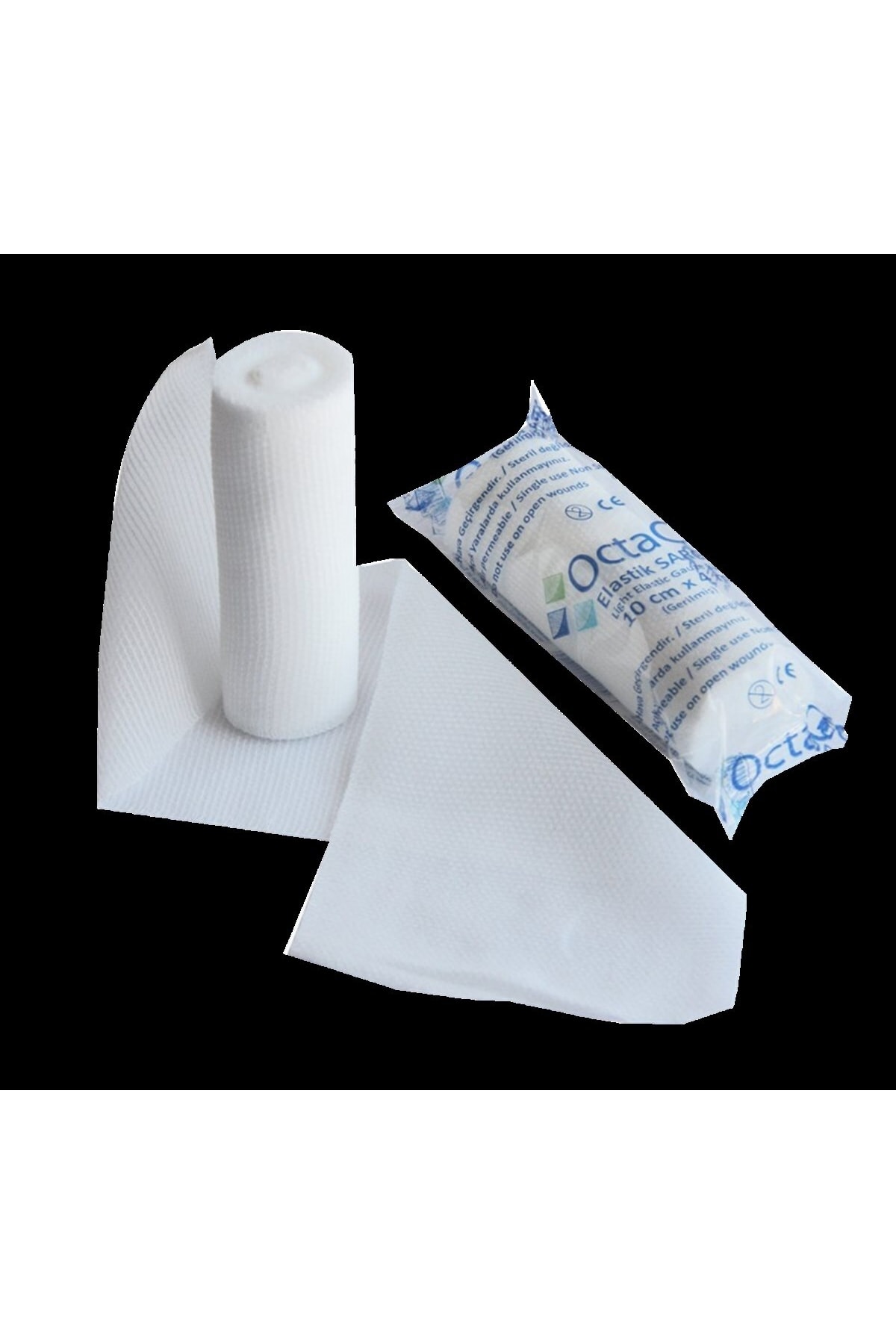 Octacare Elastik Sargı Bezi 10 Cm X 4 M 50 Li Paket