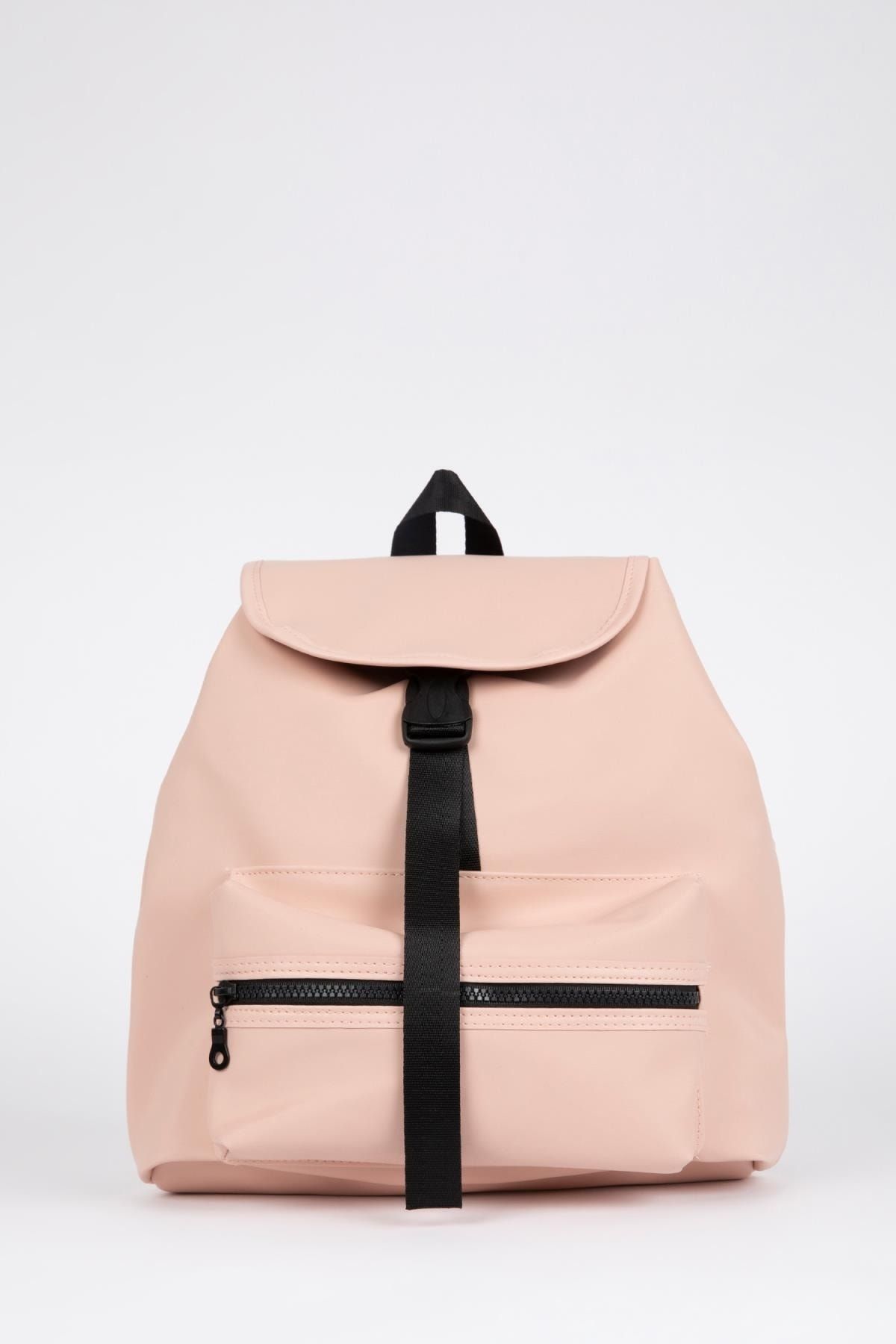 Defacto Women s Defacto Fit Large Faux Leather Backpack Trendyol