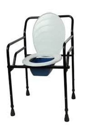 Mobil Tuvalet Banyo Sandalyesi Klozet Yükseltici Hastalar Için klozet