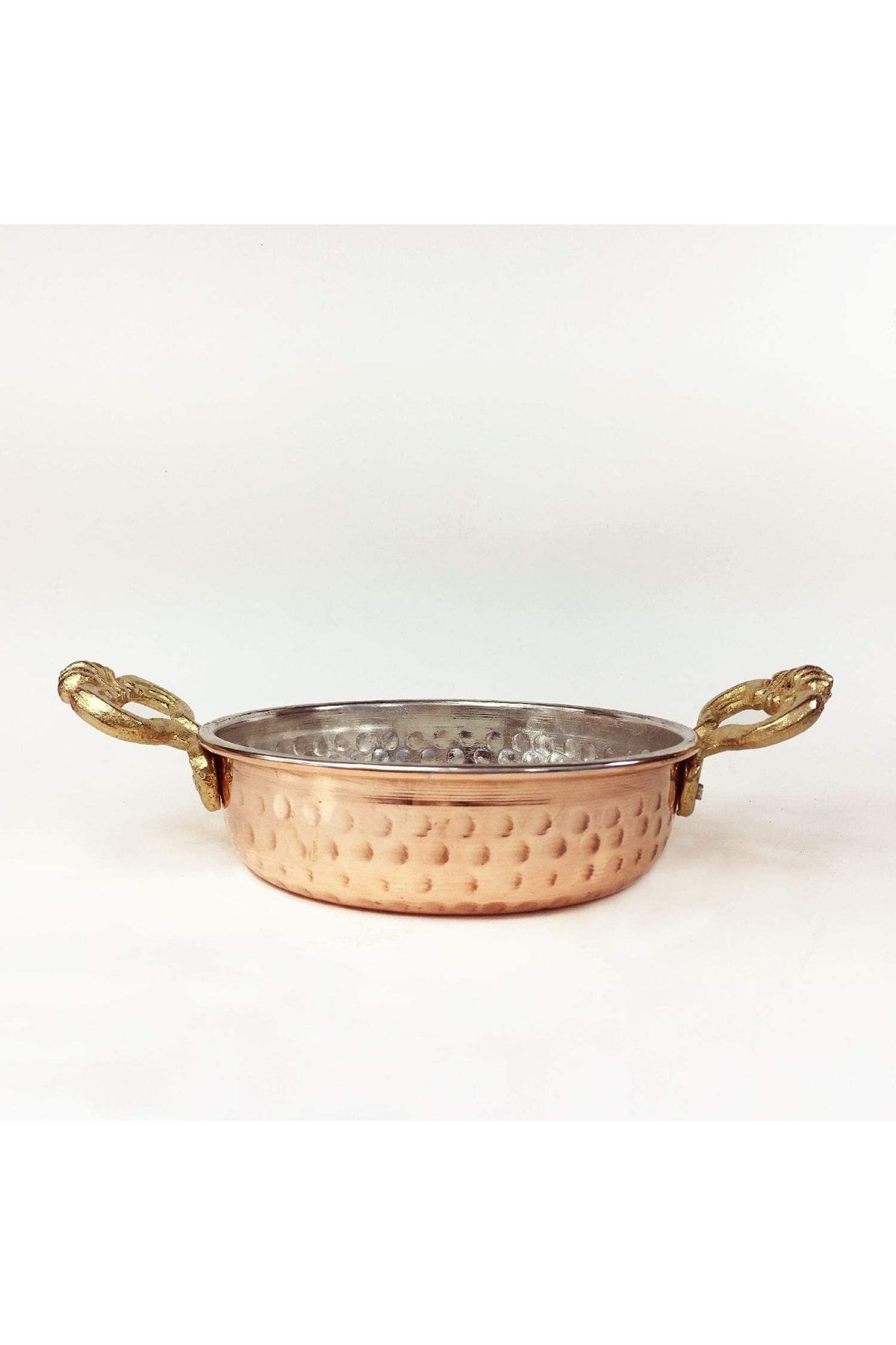 Genel Markalar 67003 Anadolu El Dövmesi Bakır Tava Sahan, 18 Cm