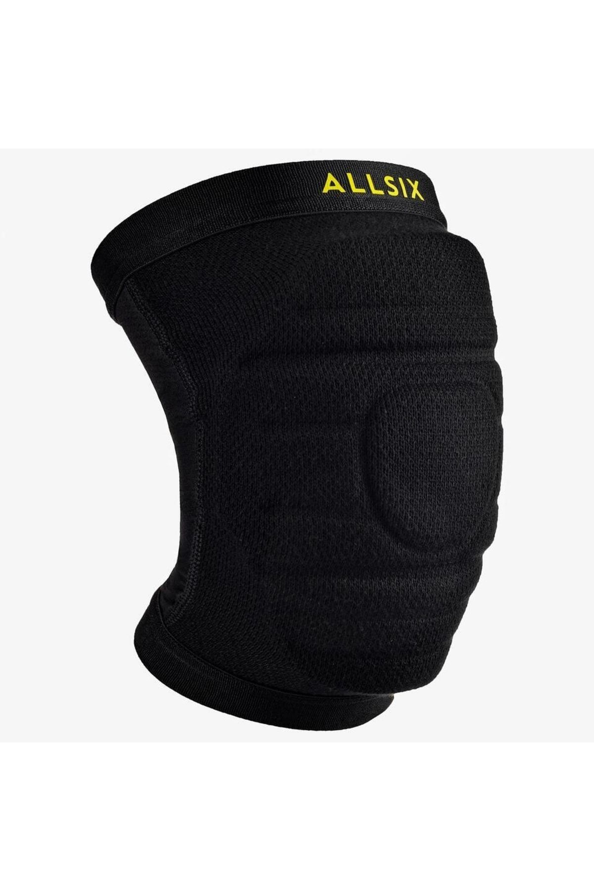 زانو بند والیبال مشکی مردانه و زنانه زانوبند دوتايي واليبال مدل Allsix Volleyball Shin Guard دكتلون Decathlon