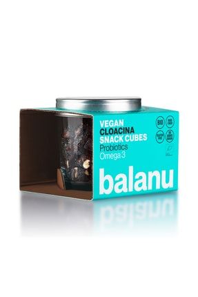 Organik Glutensiz Ve Probiyotikli Atıştırmalık Cloacina Snack Cubes Cam Taşıma Kabında 150 G Cloacinavegan150GR