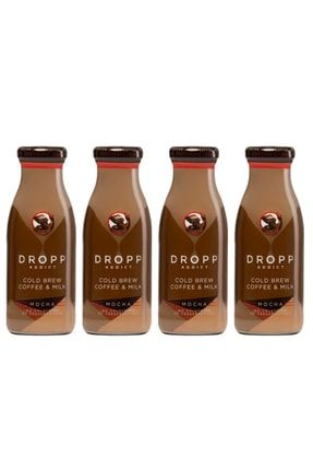 Dropp Addict Cold Brew Coffee Mocha Latte 250 ml 4'lü Paket Set GMS00026