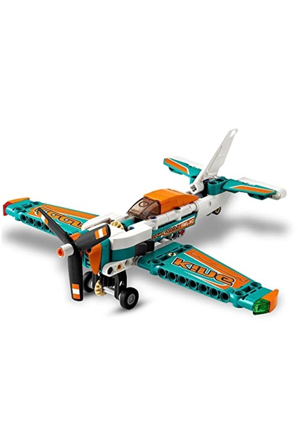 Technic Yarış Uçağı 42117 Model Uçak Oyuncaklarını Seven Erkek Ve Kız Çocuklara Yönelik Yapım - 2