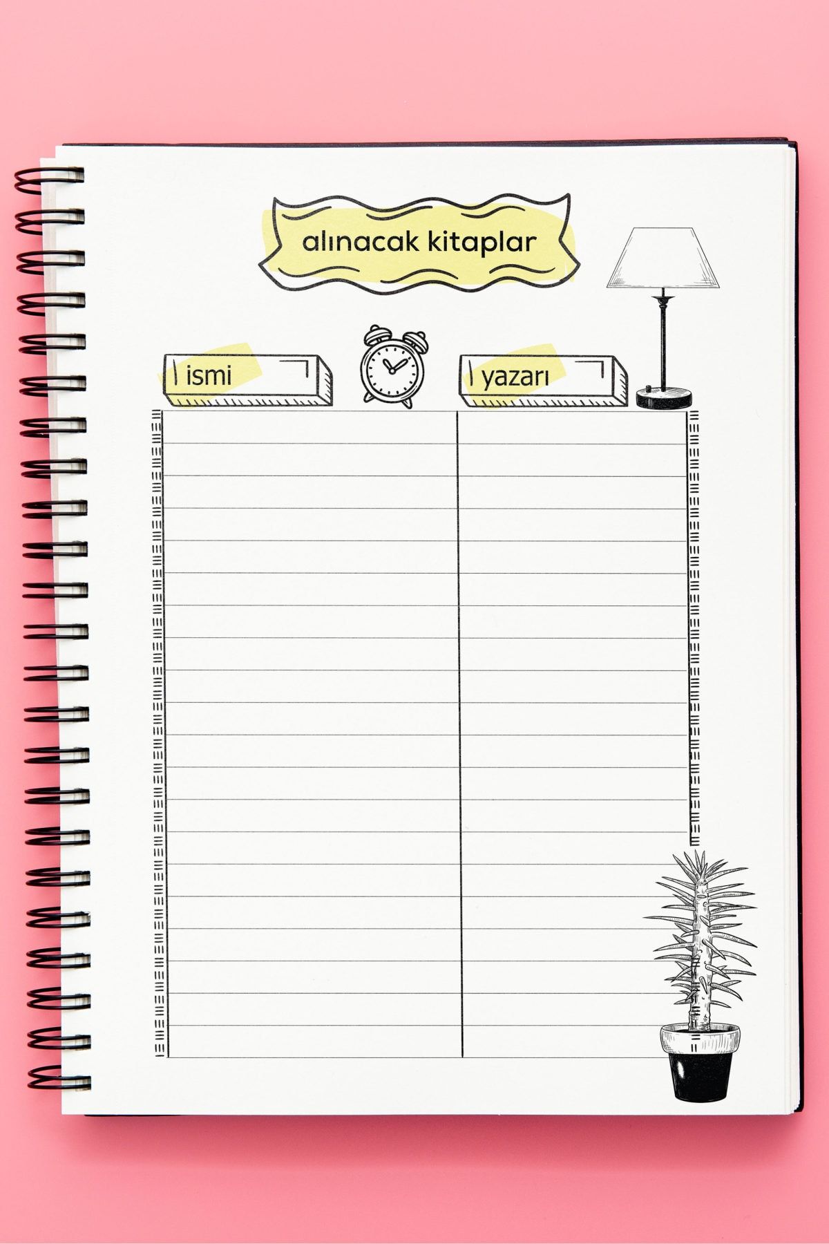 Apeirona-Book Reading Notebook | Follow - Take Notes - Set Up Your Library - Plan Your Reading | Reading Planner 8