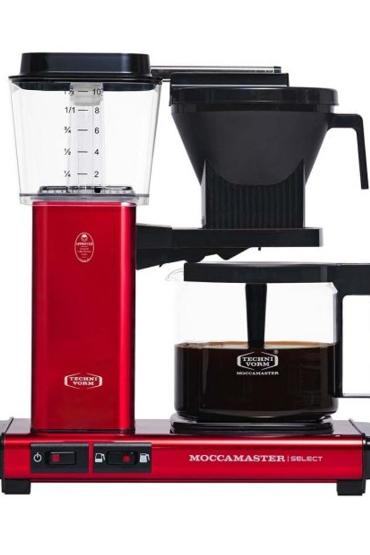 Moccamaster Coffee Machine Kbg 741 66/ao Select Red Metallic Kahve