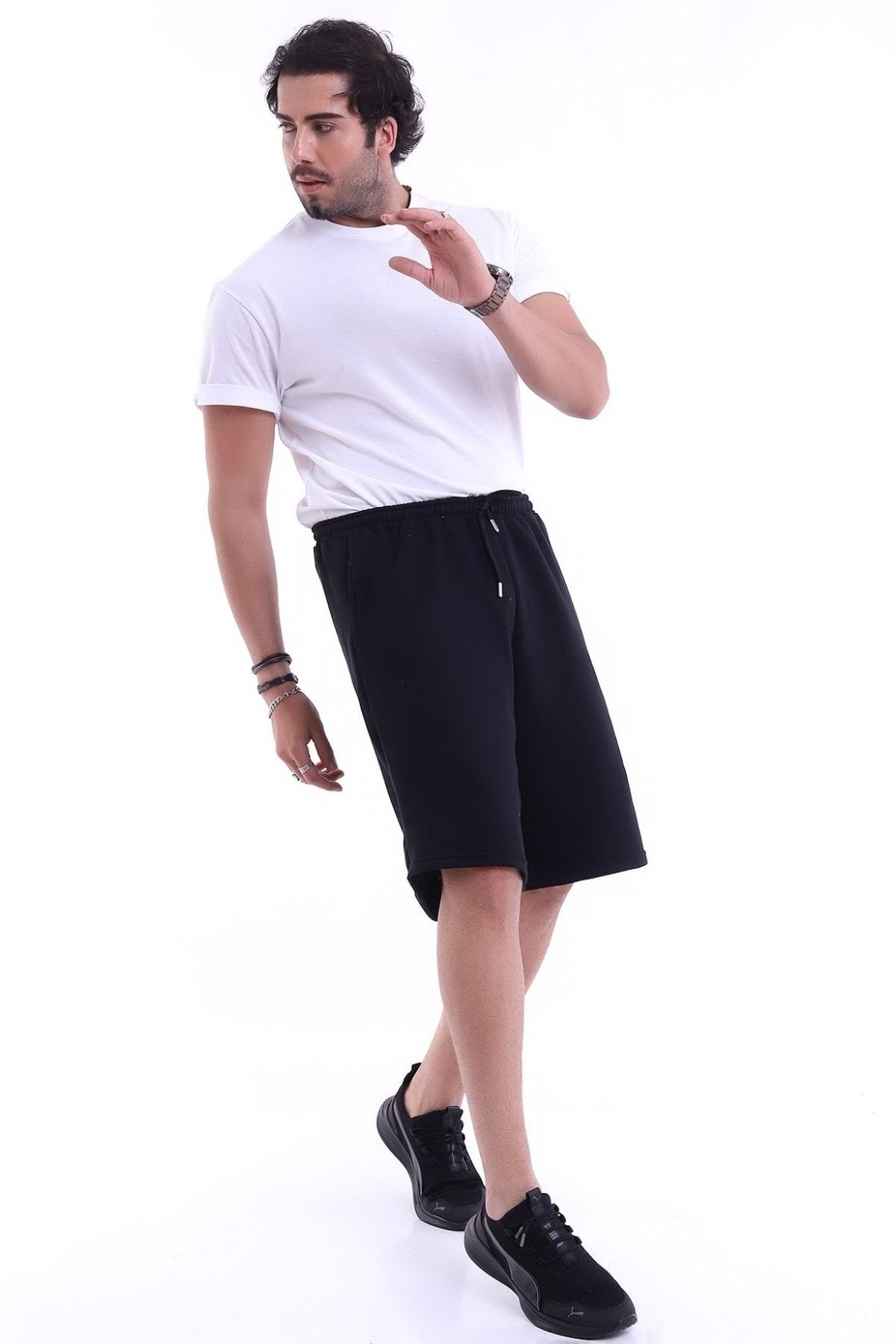 pickone Salaş Kesim 3 Iplik Şort IV6415