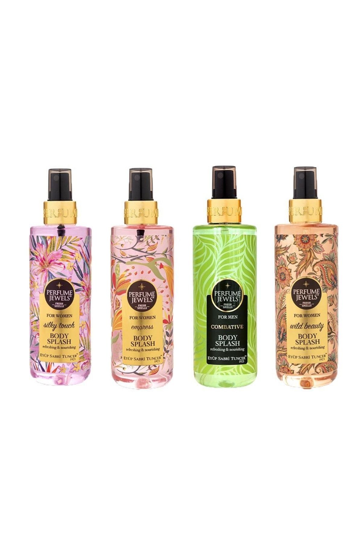Eyüp Sabri Tuncer Vücut Spreyi Silky Touch, Empress, Combative Ve Wild Beauty