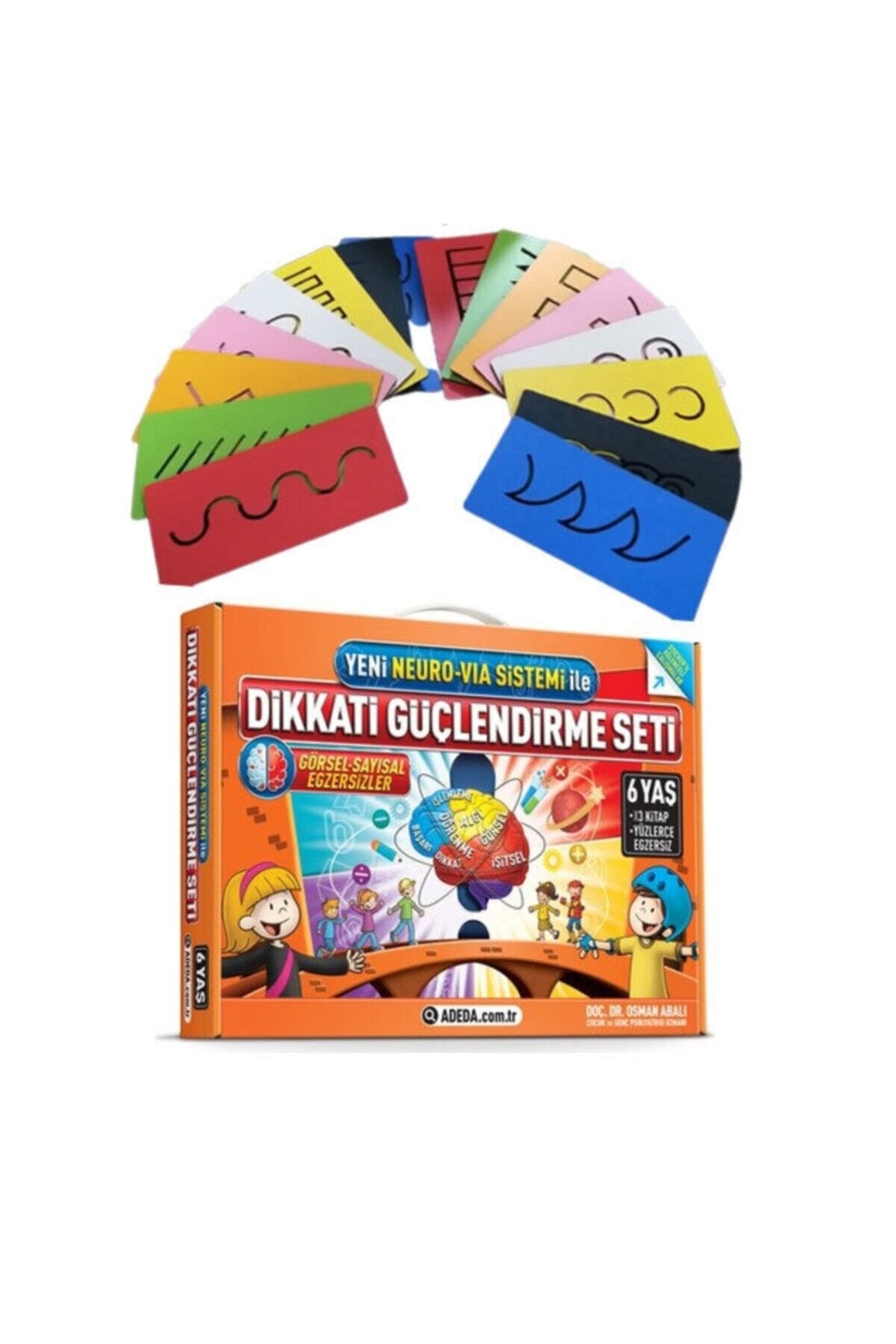 آددا ست تقویت تمرکز کودکان ۶ ساله - ست نقاشی پیش‌دبستانی (۵ تکه)