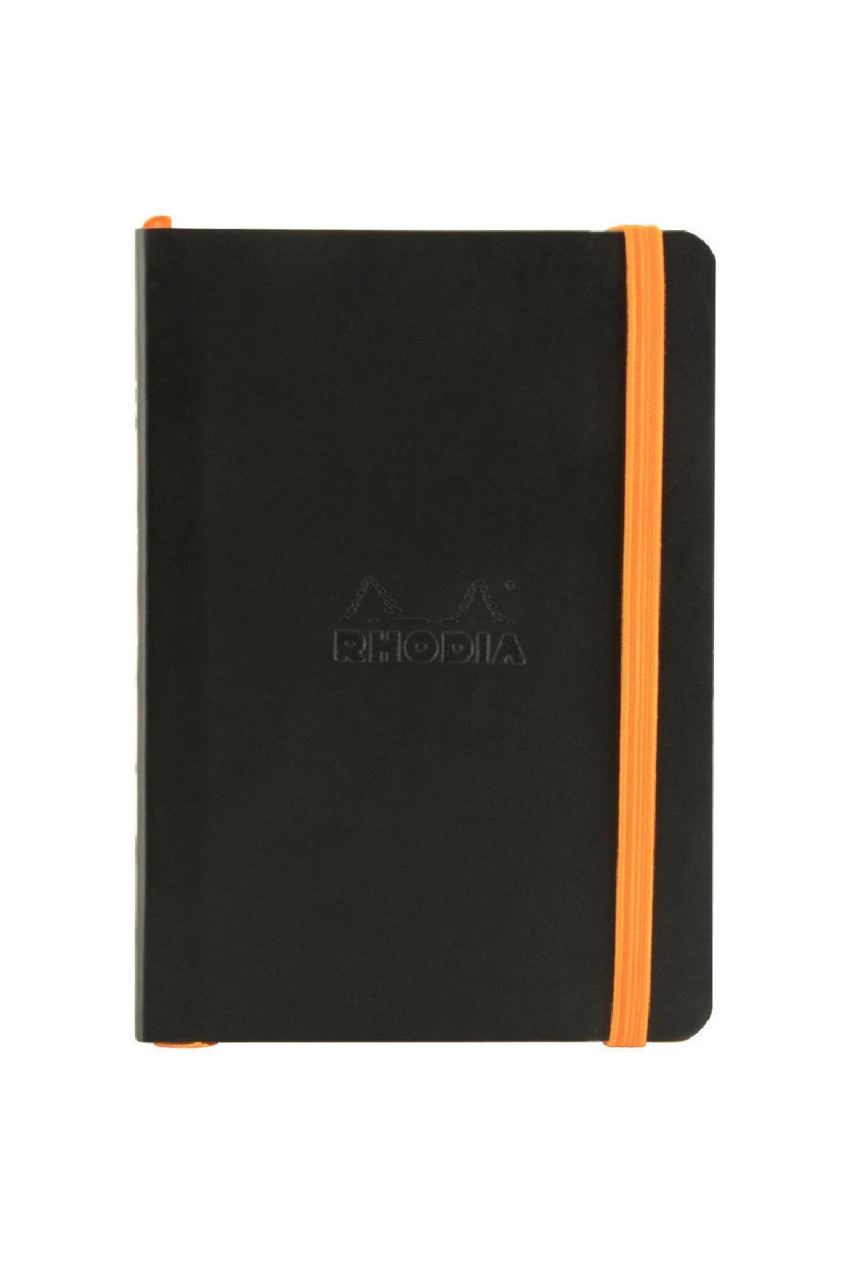 Rhodia-غطاء ناعم من Boutique Rodiarama باللون الأسود مقاس A6 1