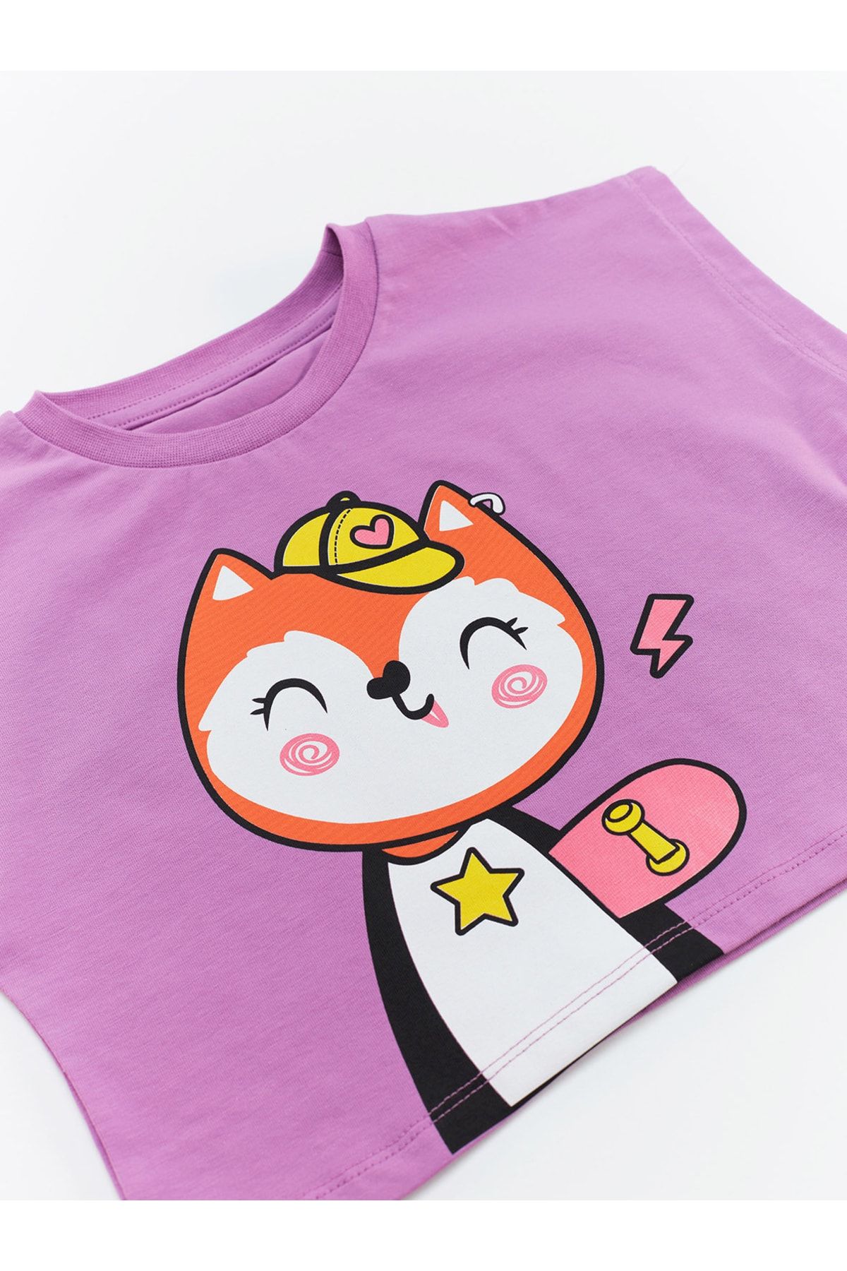 Sincap Kız T-shirt Şort Takım