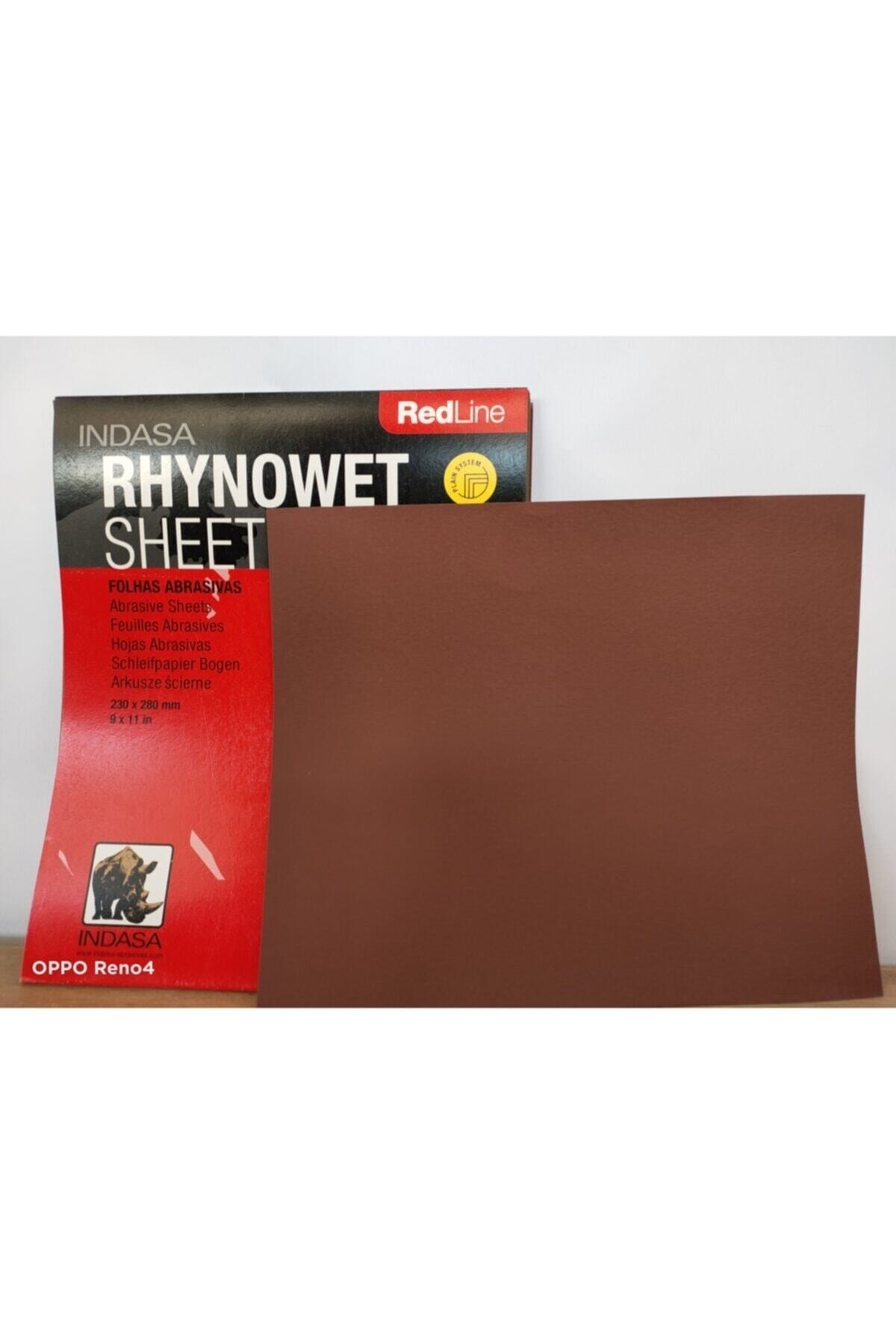 indasa Su Zımparası-kahverengi Zımpara -2000 Kum 3 Adet