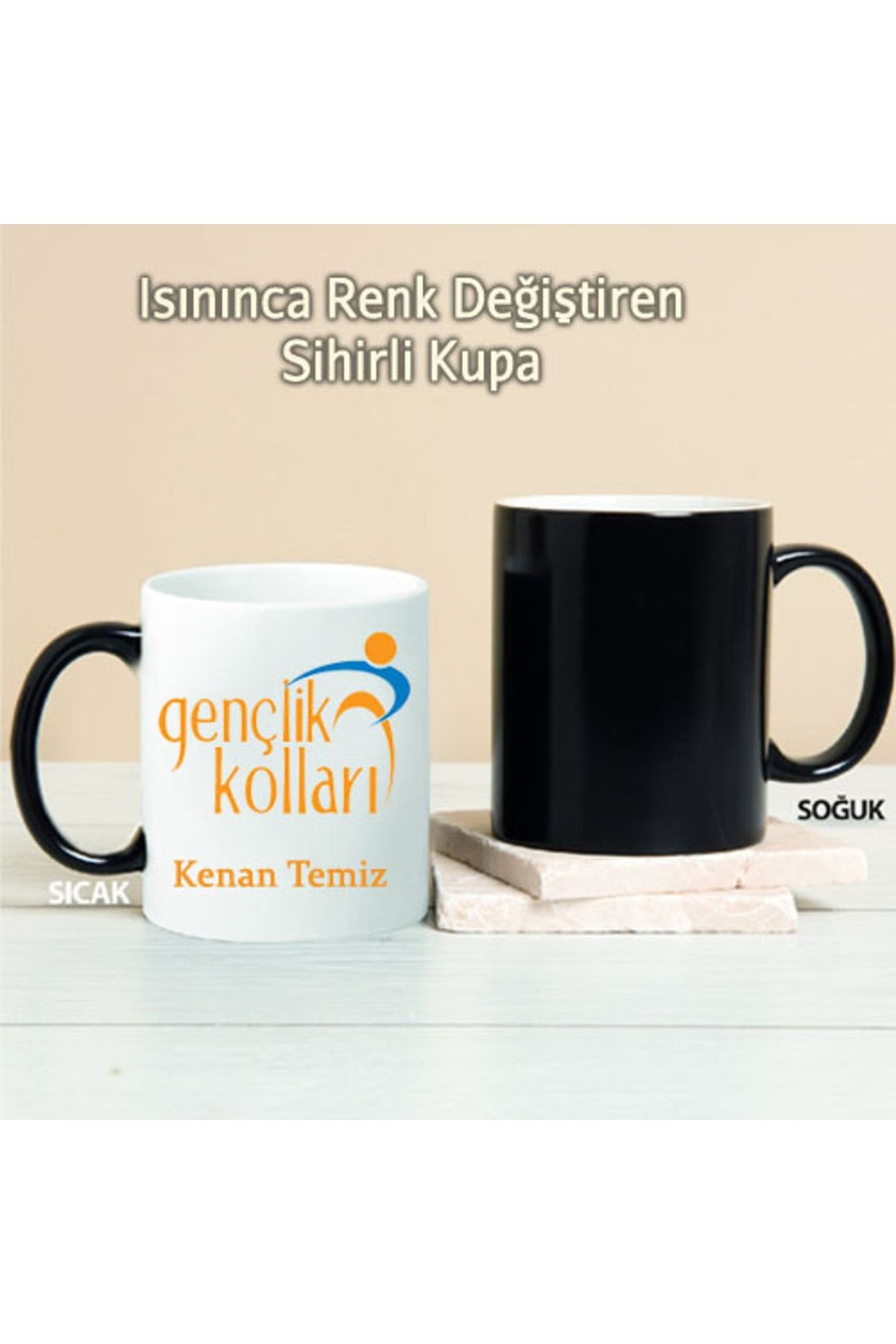 Genel Markalar Ak Parti Gençlik Kolları Kişiye Özel Sihirli Kupa Pi200