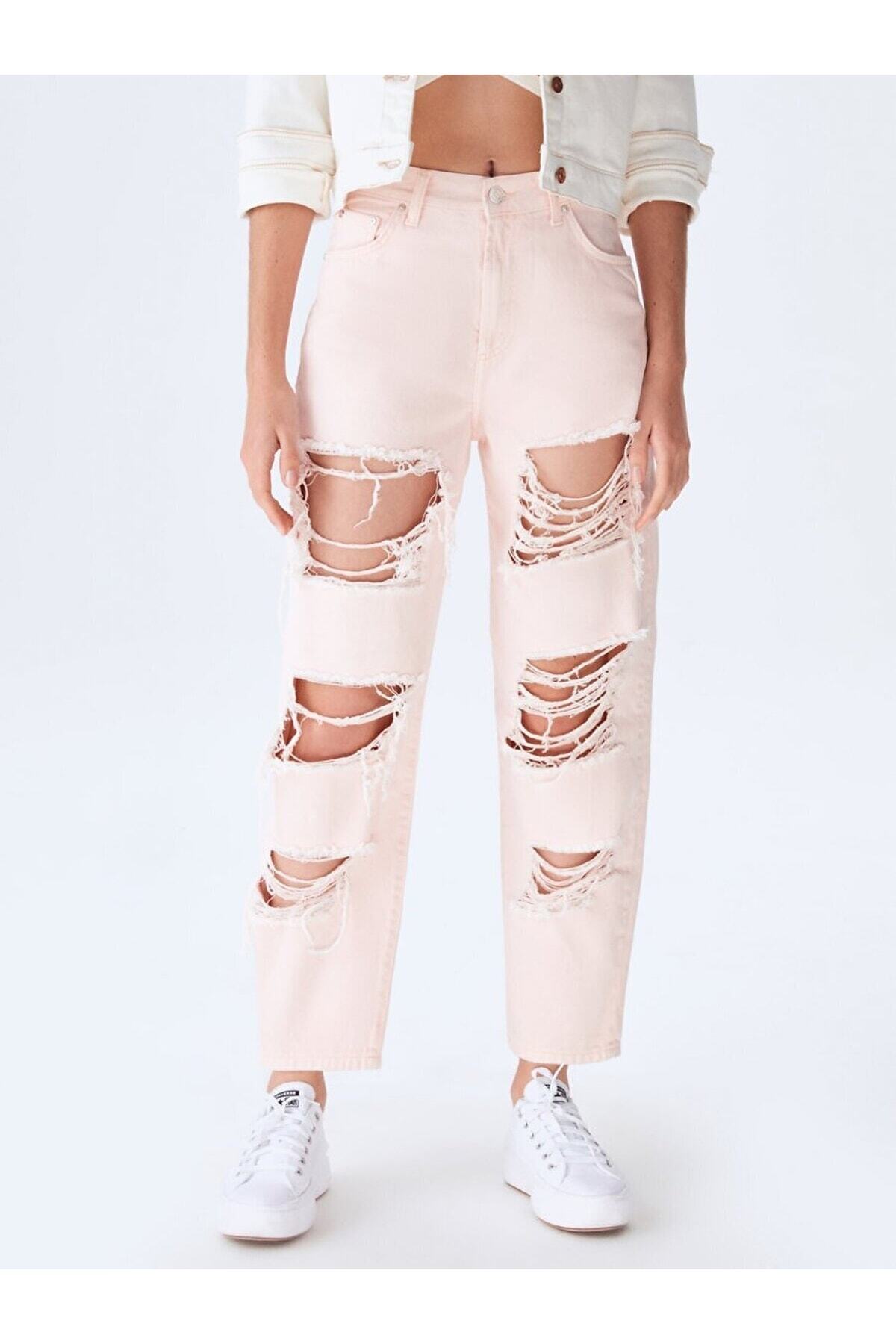 Ltb-Τζιν παντελόνι Shena Ripped Relaxed Cut 4