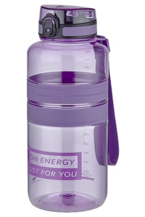 Uzspace Tritan Su Matarası 1500ml 1.5 Litre Mega Boy Yenilenen Renkler