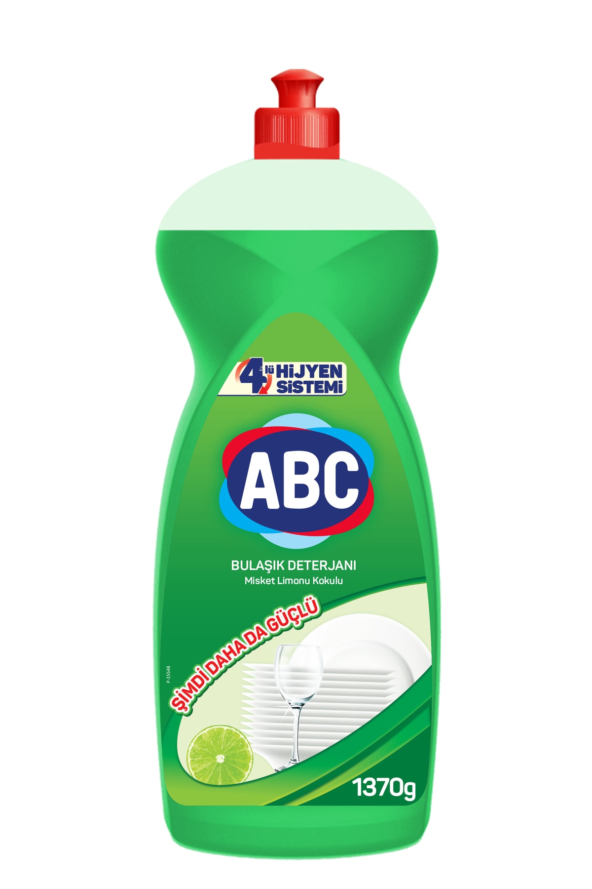 ABC Misket Limonu Kokulu Sıvı Bulaşık Deterjanı 1370 gr