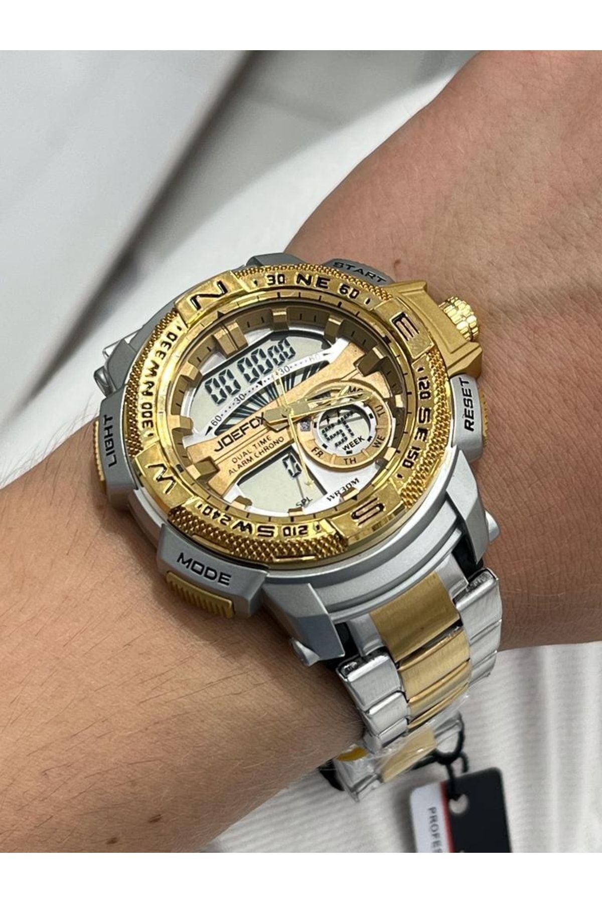Joefox dual hotsell time watch