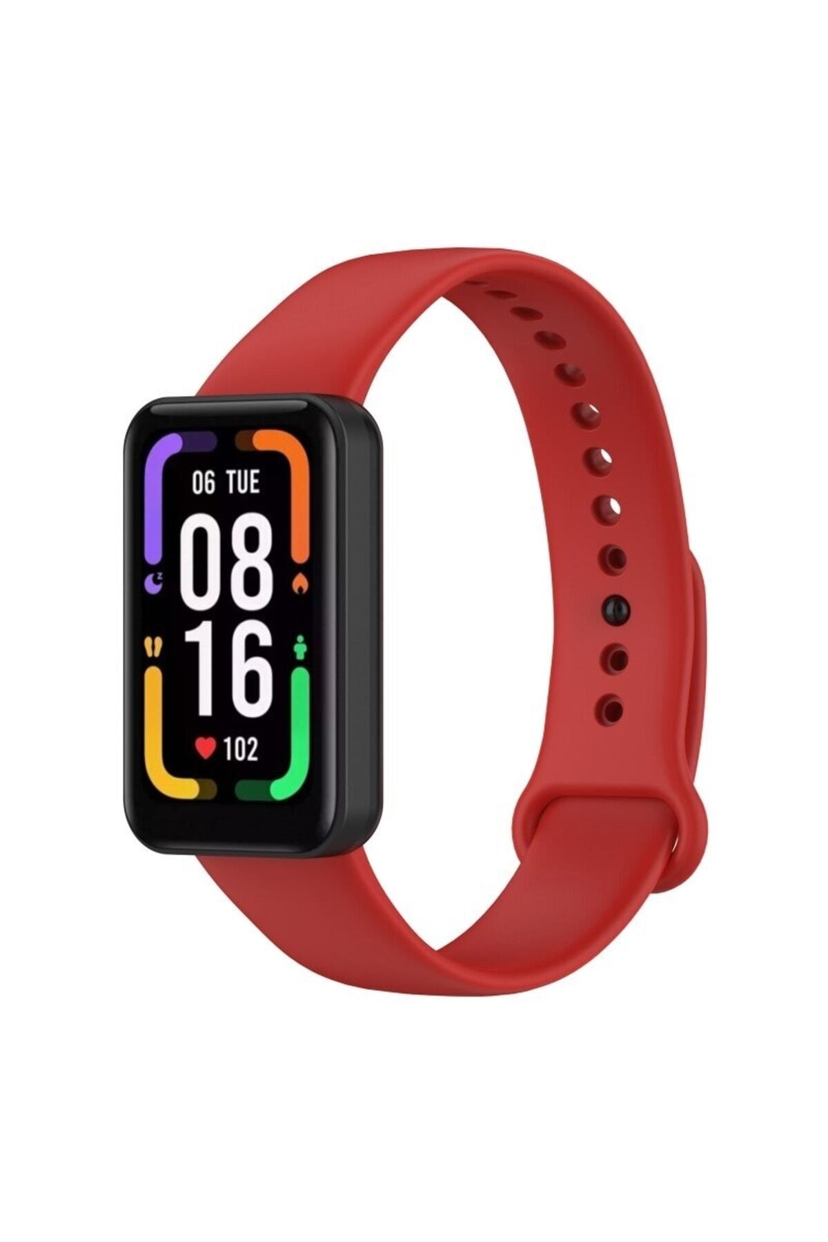 Xiaomi Redmi Smart Band Pro Compatible Watch Strap Ent Quality Sports Watch Thermoplastic Red
