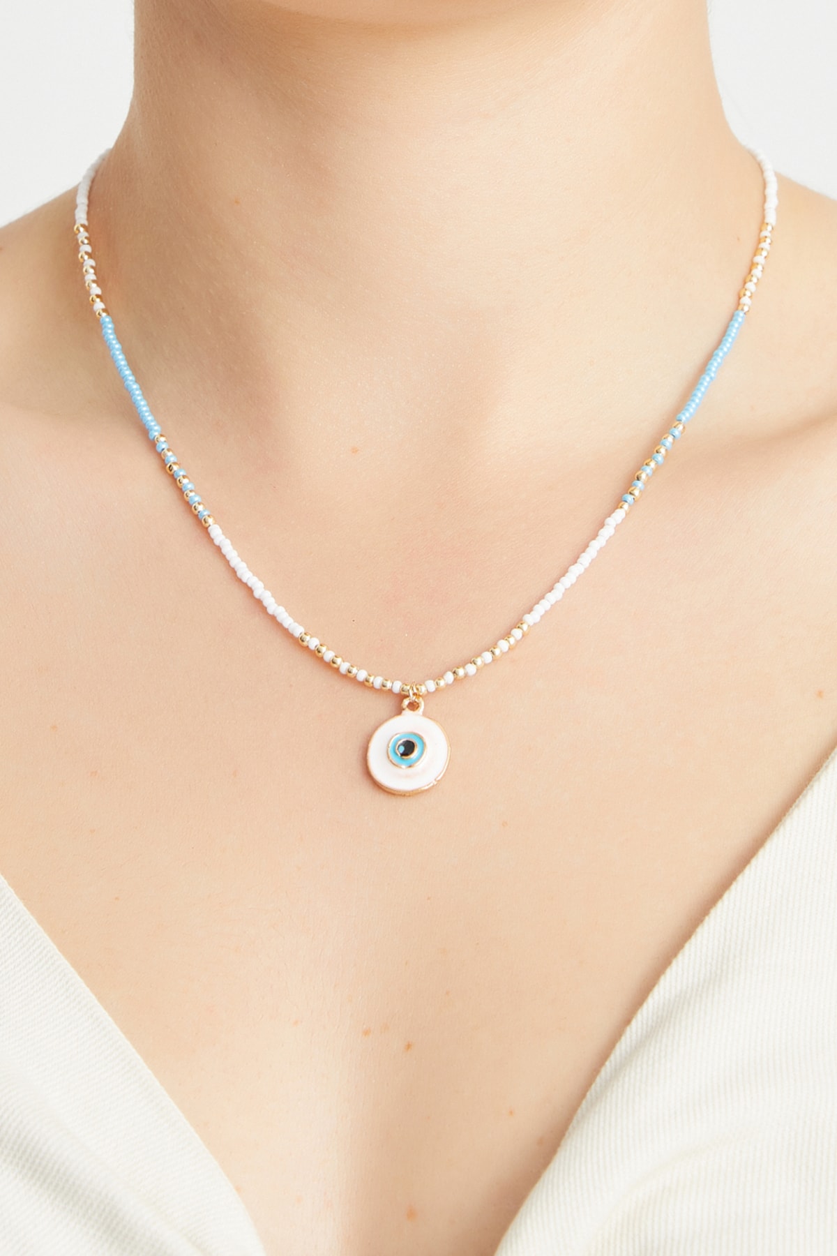 Multicolor Women's Bead Necklace Rpns000102