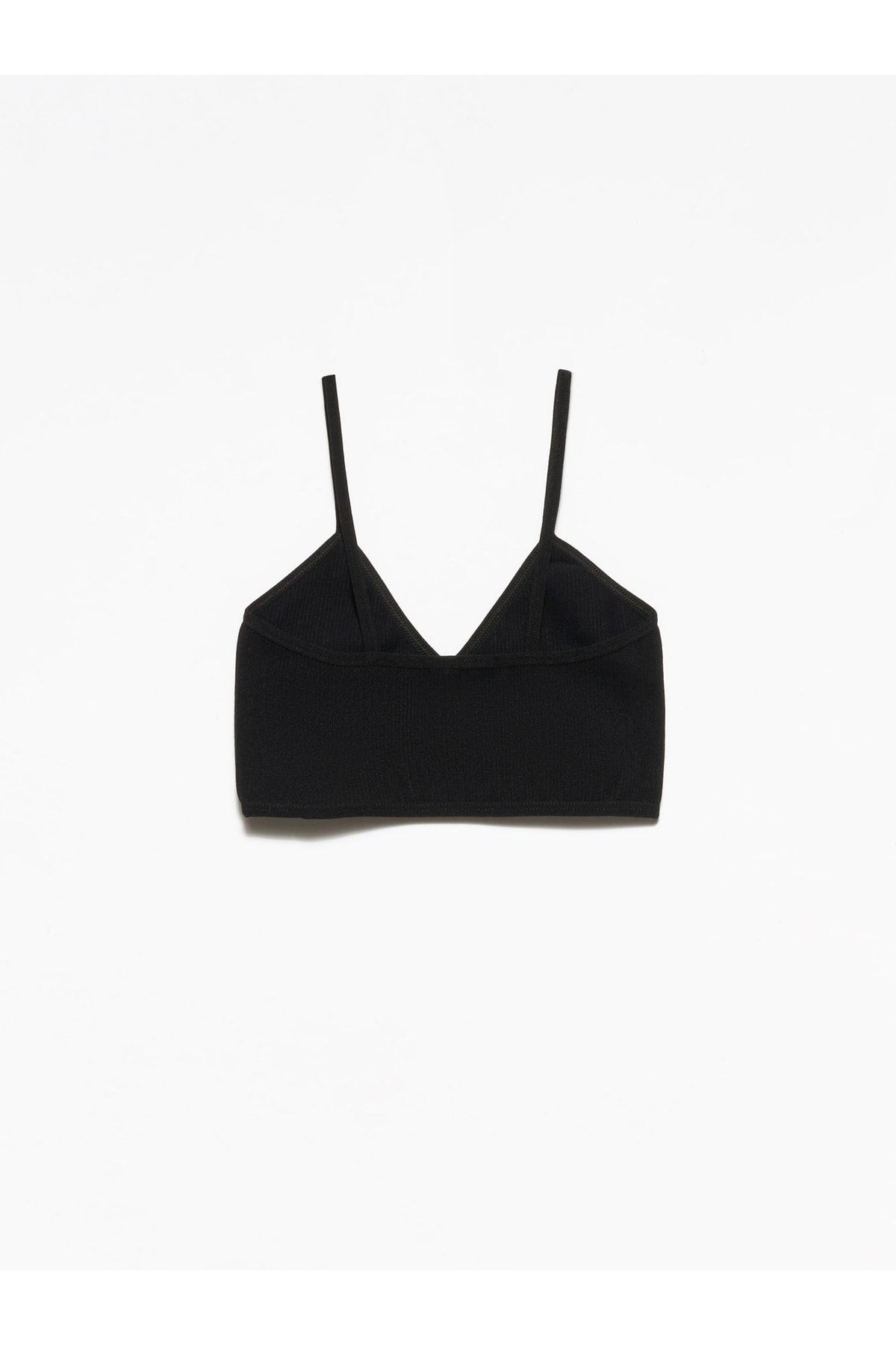 Dilvin Bustier Schwarz Unifarben Fast ausverkauft