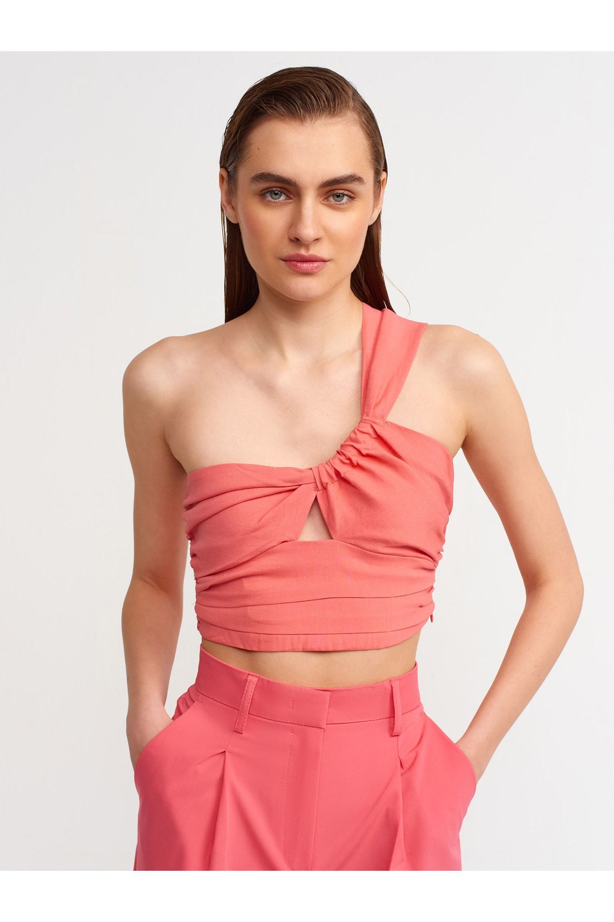 Dilvin Bluse Rosa Figurbetont Fast ausverkauft