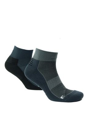 Siyah London Ikili Paket Çift Katmanlı Outdoor Çorap TYC00387159181