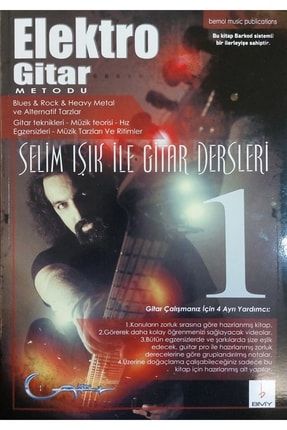 Elektro Gitar Metodu-1 Dvd'li Selim Işık 978-605-4682-14-0