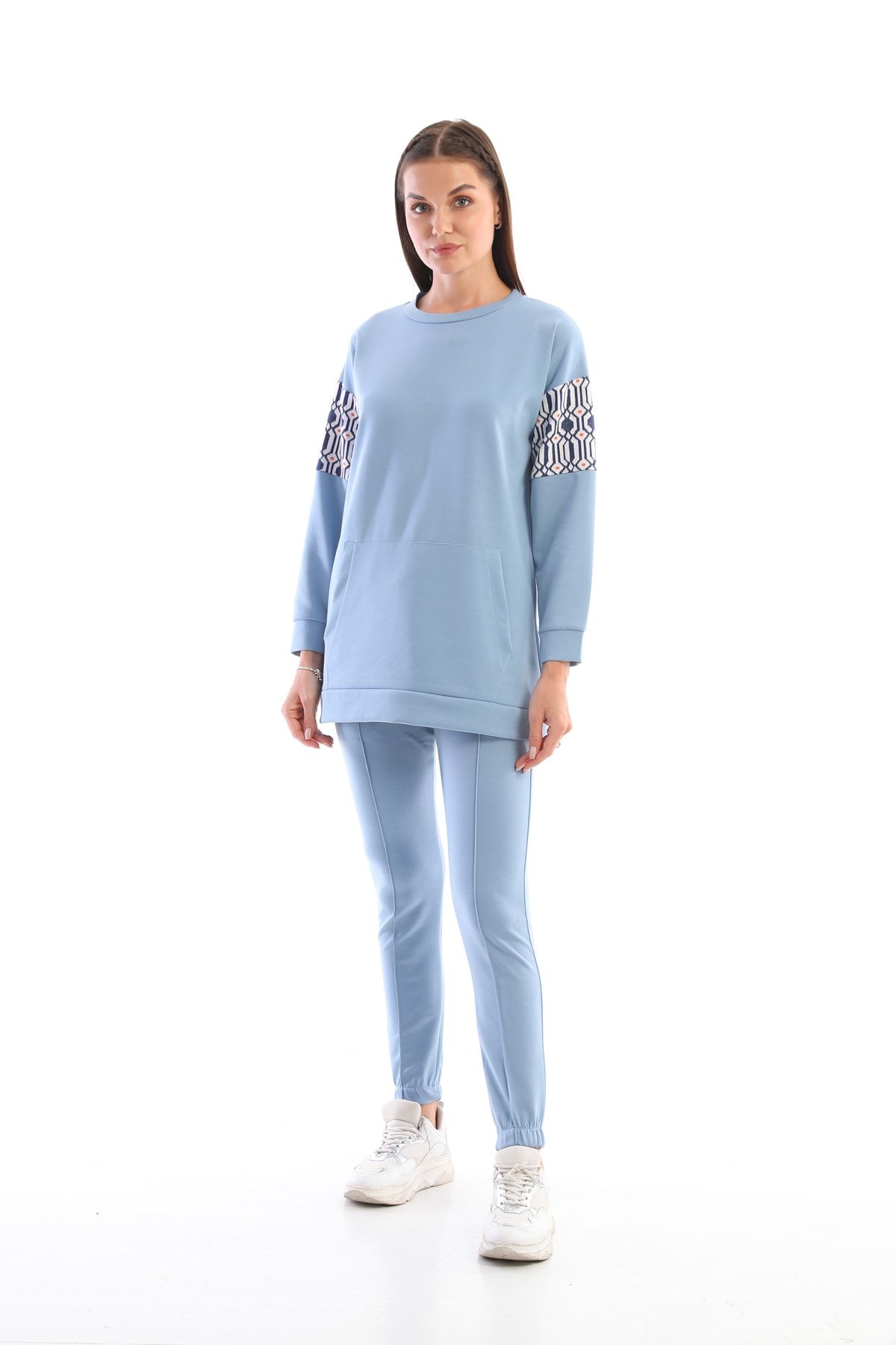 Baby blue discount sweatsuit womens