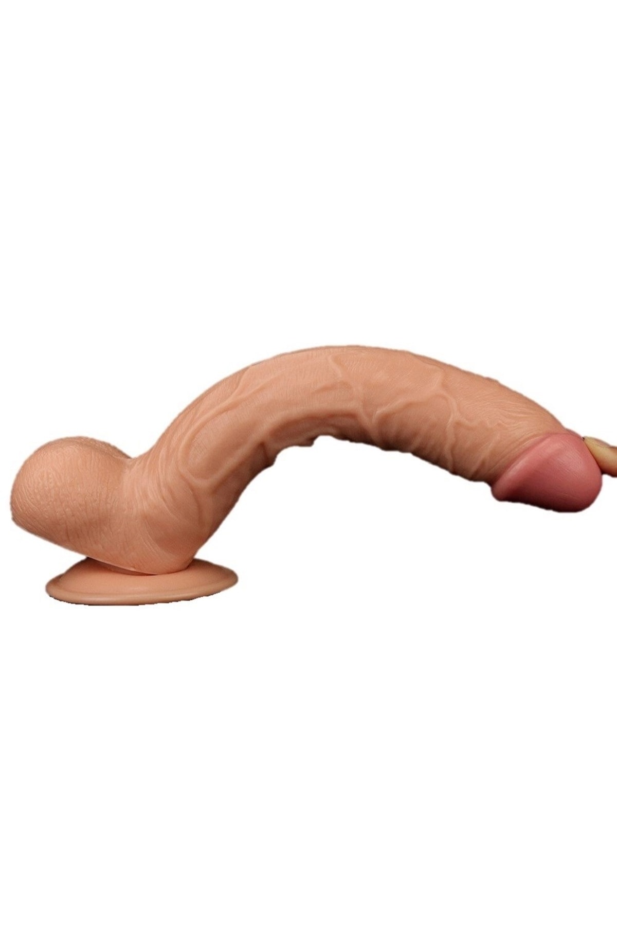27,5 Cm Gerçekçi Dev Dildo Penis 2