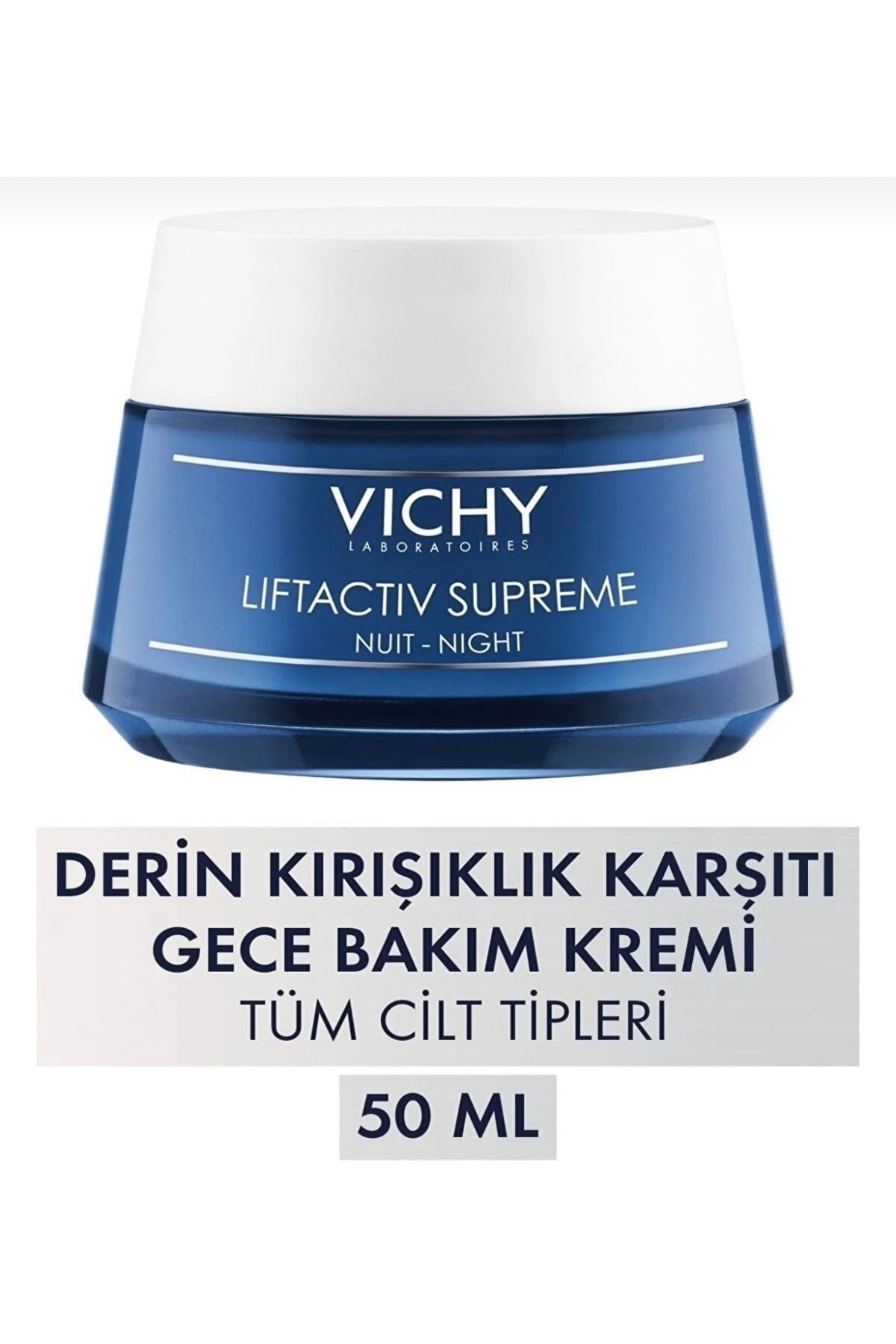 Vichy کرم شب Liftactiv Supreme بدون پارابن و حاوی ویتامین C