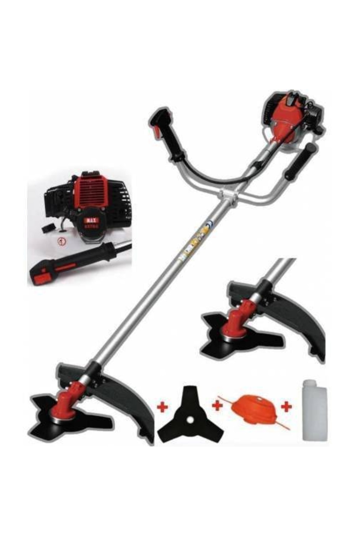Max Extra Bcb52s 2.0 Hp Düz Şaftlı Motorlu Yan Tırpan - Fiyatı