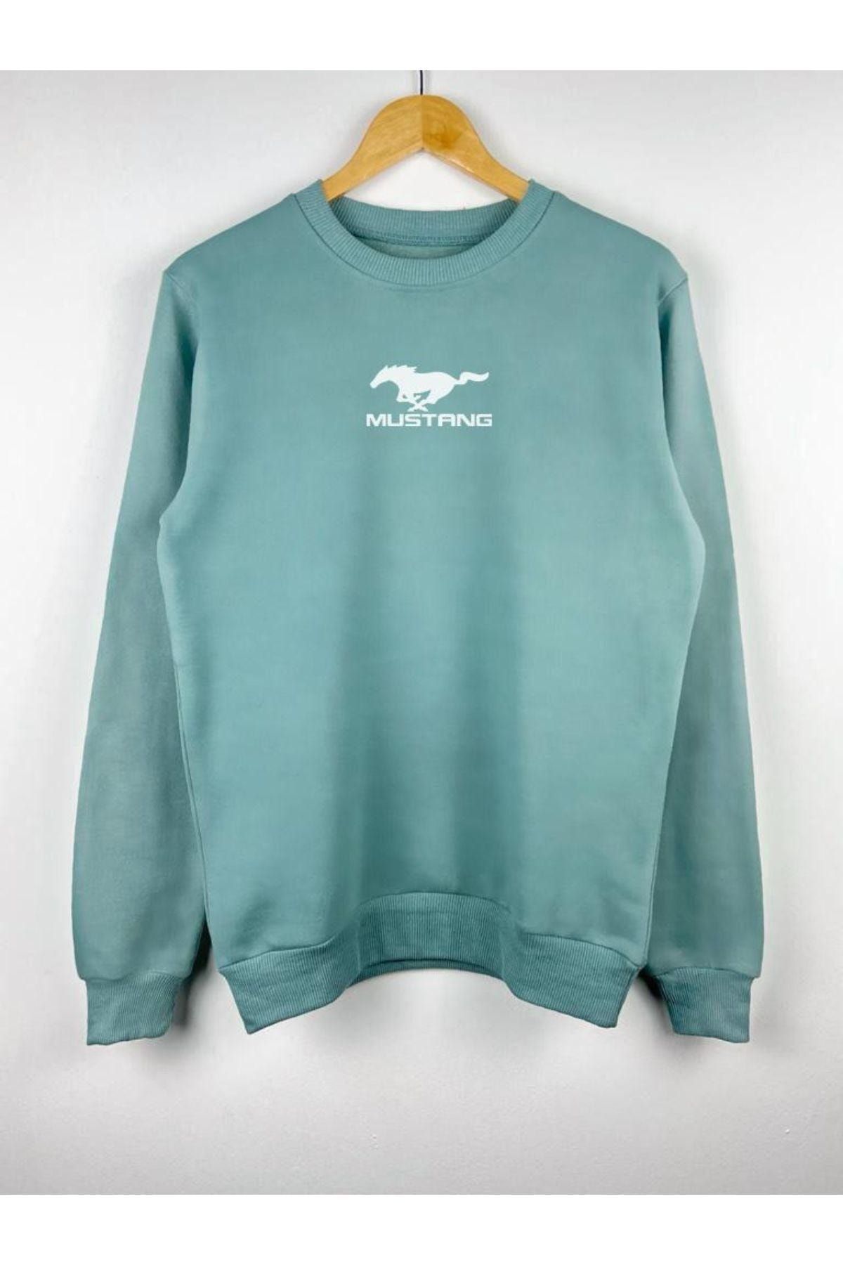 Turquoise crew hotsell neck sweatshirt