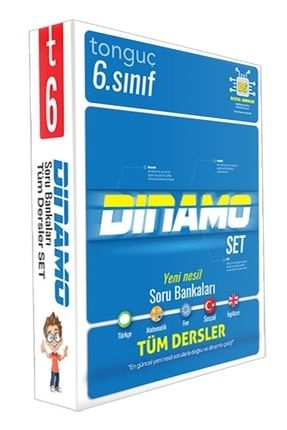 Tonguç 2020 6. Sınıf Dinamo Tüm Dersler Soru Bankası Set 5 Kitap PRA-943398-3579