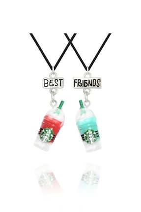 Starbuck Best Friends Kolye 2'li Arkadaşlık Kolyesi BFFnu01