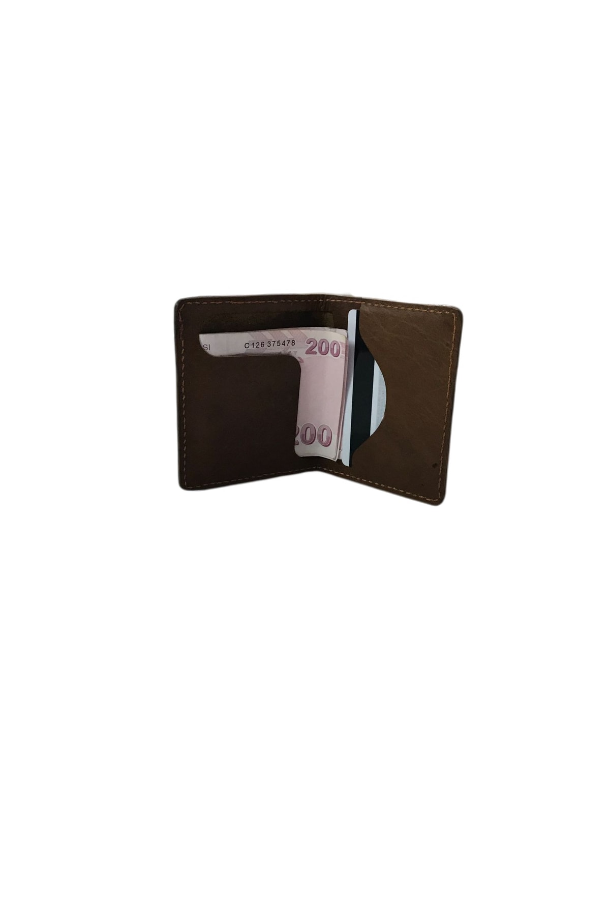 کیف پول مردانه قهوه ای Lndr | lnkrtlkvkt1601 اورجینال - تصویر 3