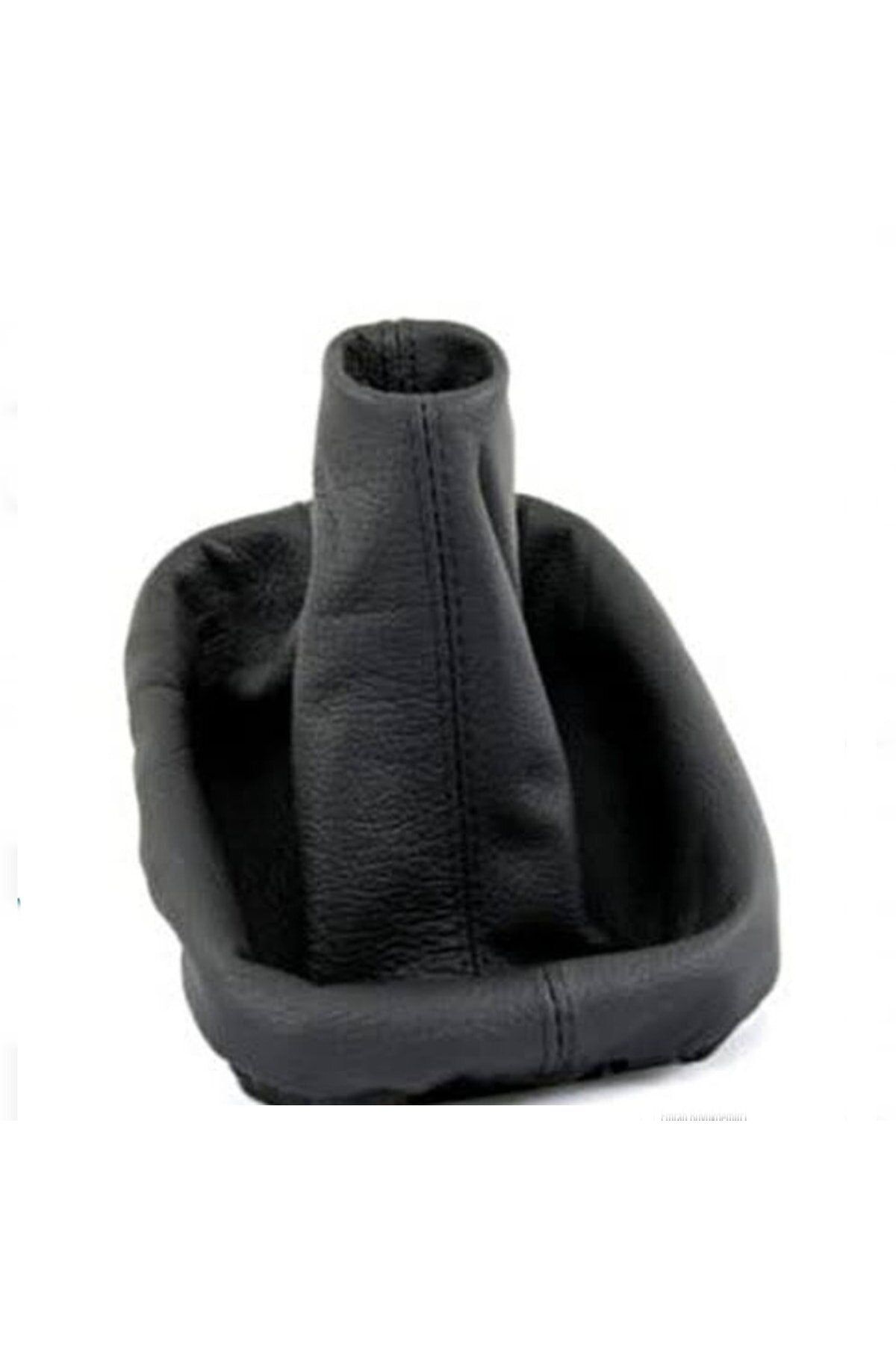 HARGE-Kia Cerato 2008-2013 Compatible Gear Gaiter Black Leather Black Stitch 3