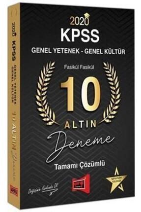 Yargi Yayinevi Yargi 2020 Kpss Lise On Lisans 10 Altin Fasikul Fasikul Tamami Cozumlu Deneme Sinavi Trendyol