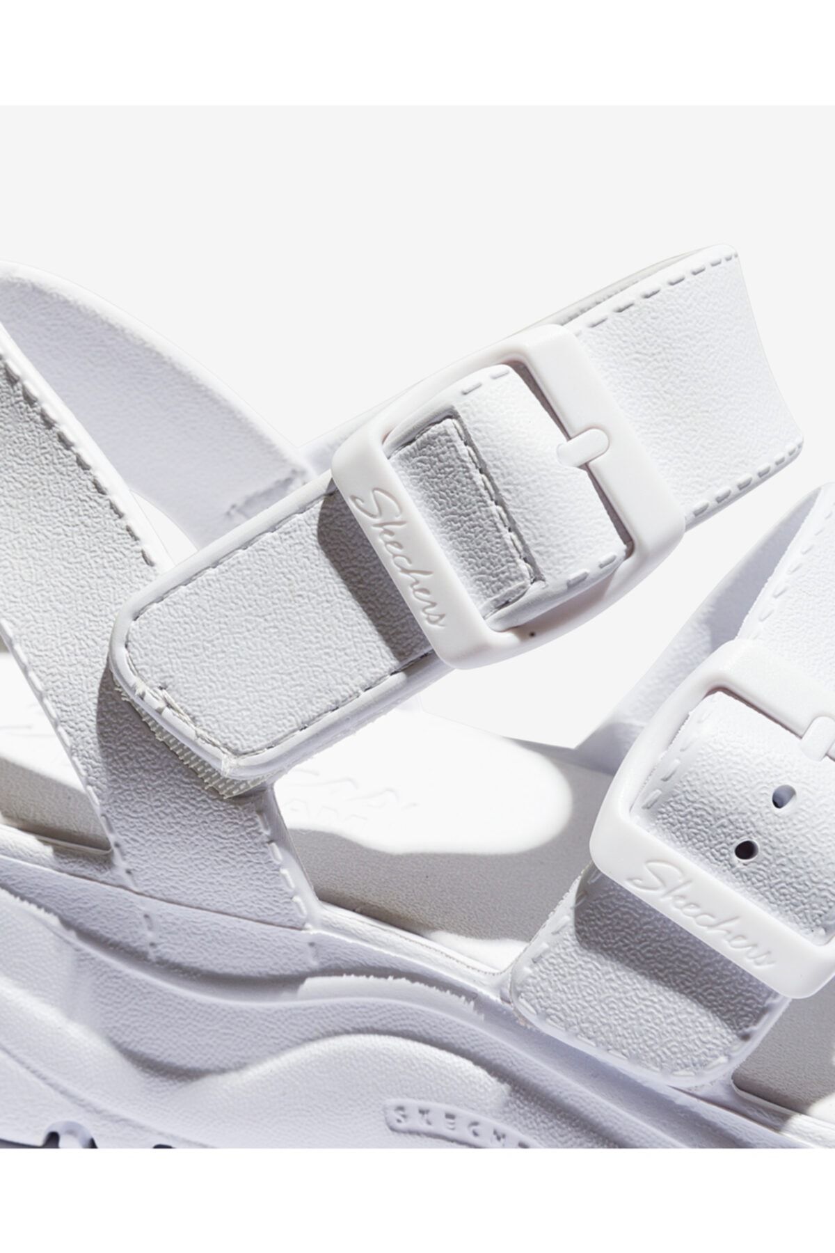 Skechers White Women s Sandals Trendyol