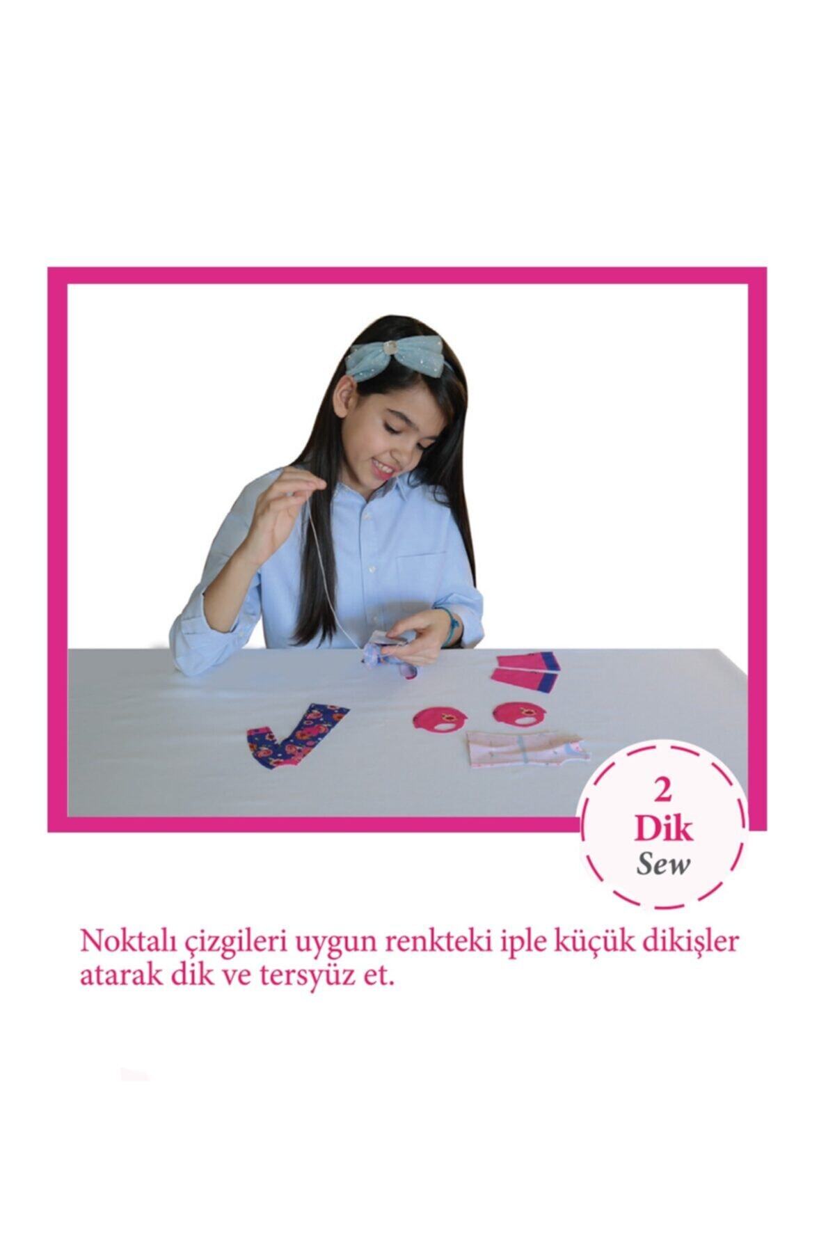 Kes Dik Giydir 35cm Ince Bebek Elbisesi 5