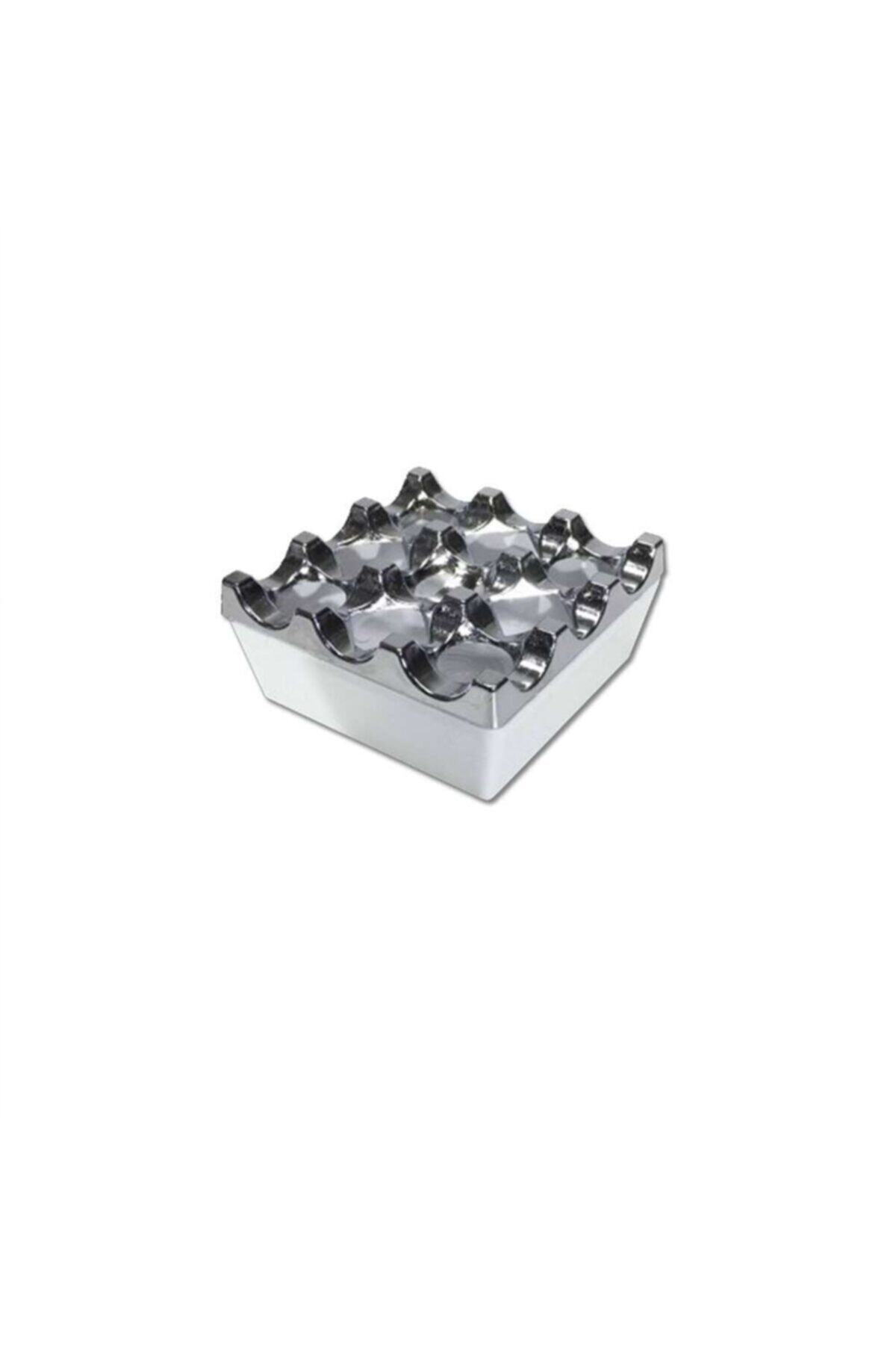 EFSANEAVM Cast Ashtray with Chrome Plated Grille